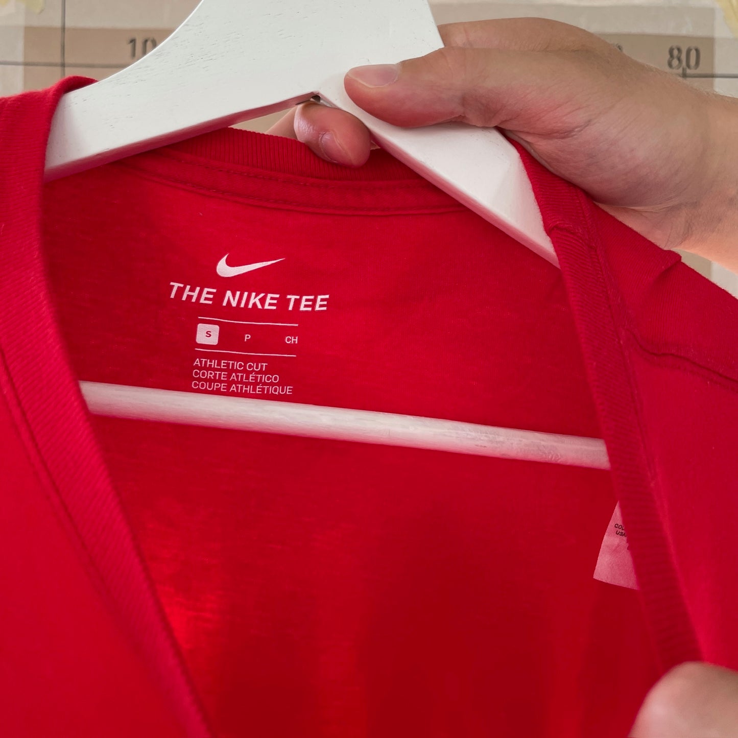 Rød Nike T-Shirt