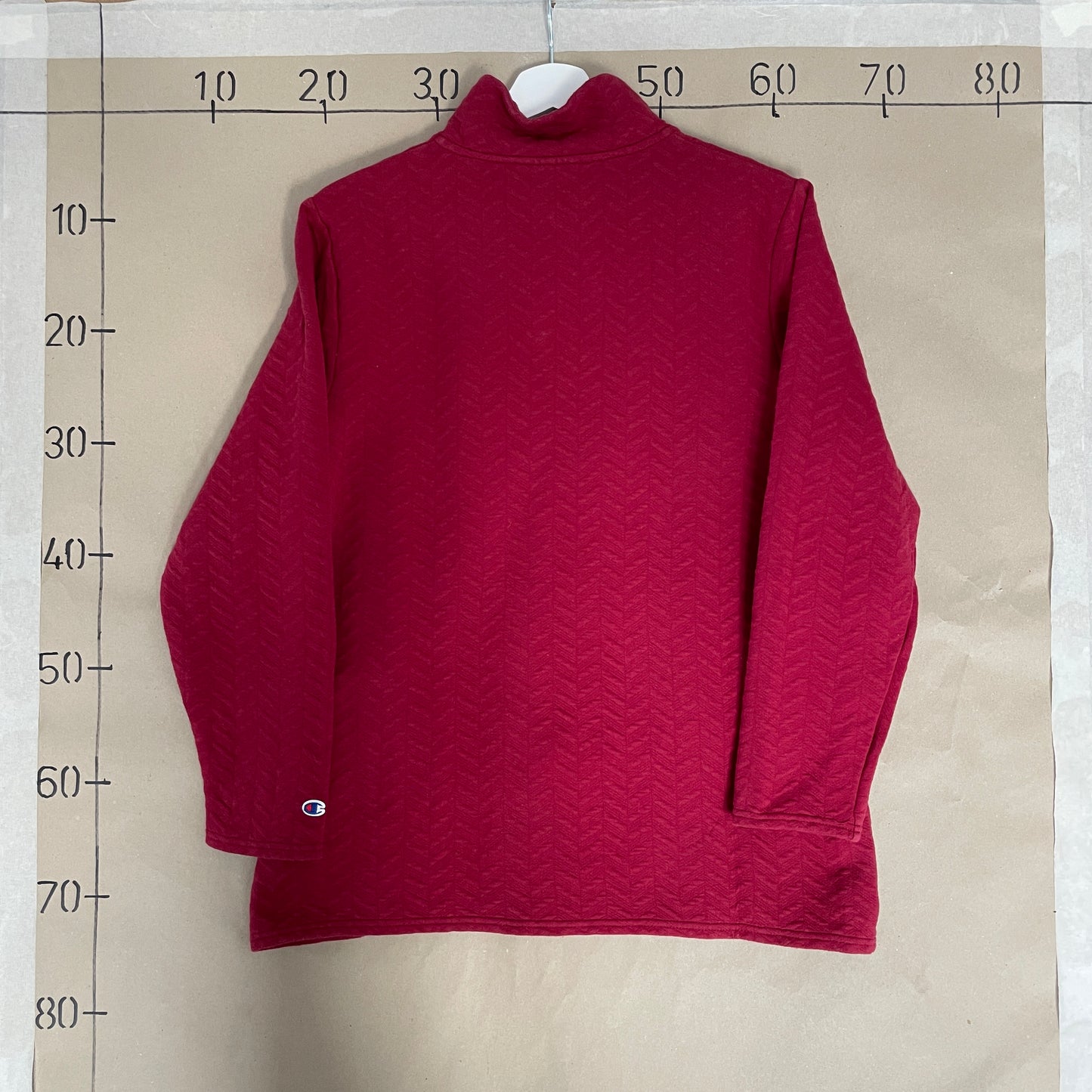 Rød Vintage Champion Stanford Cardinal Quarter Zip