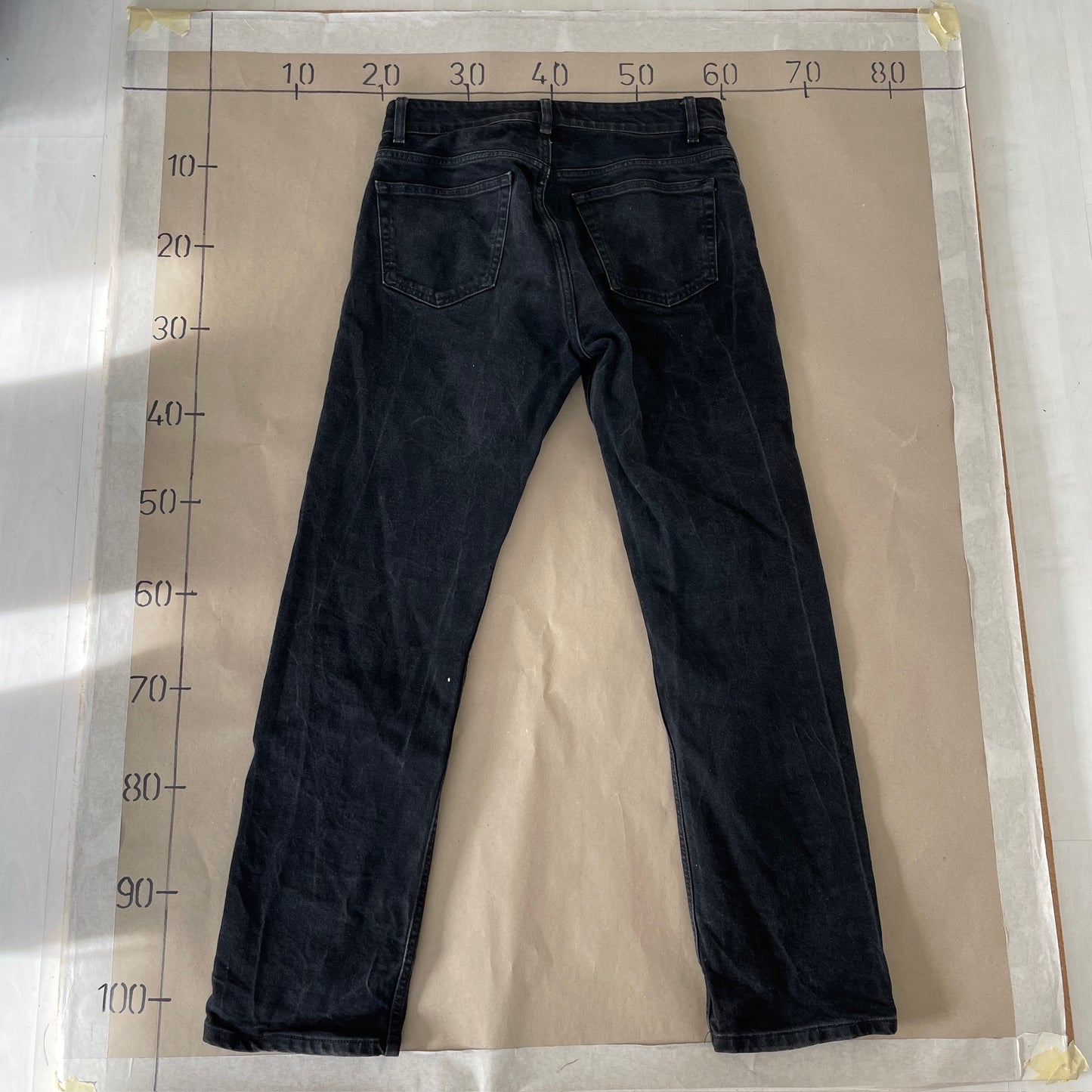 Sorte Zara Denimbukser