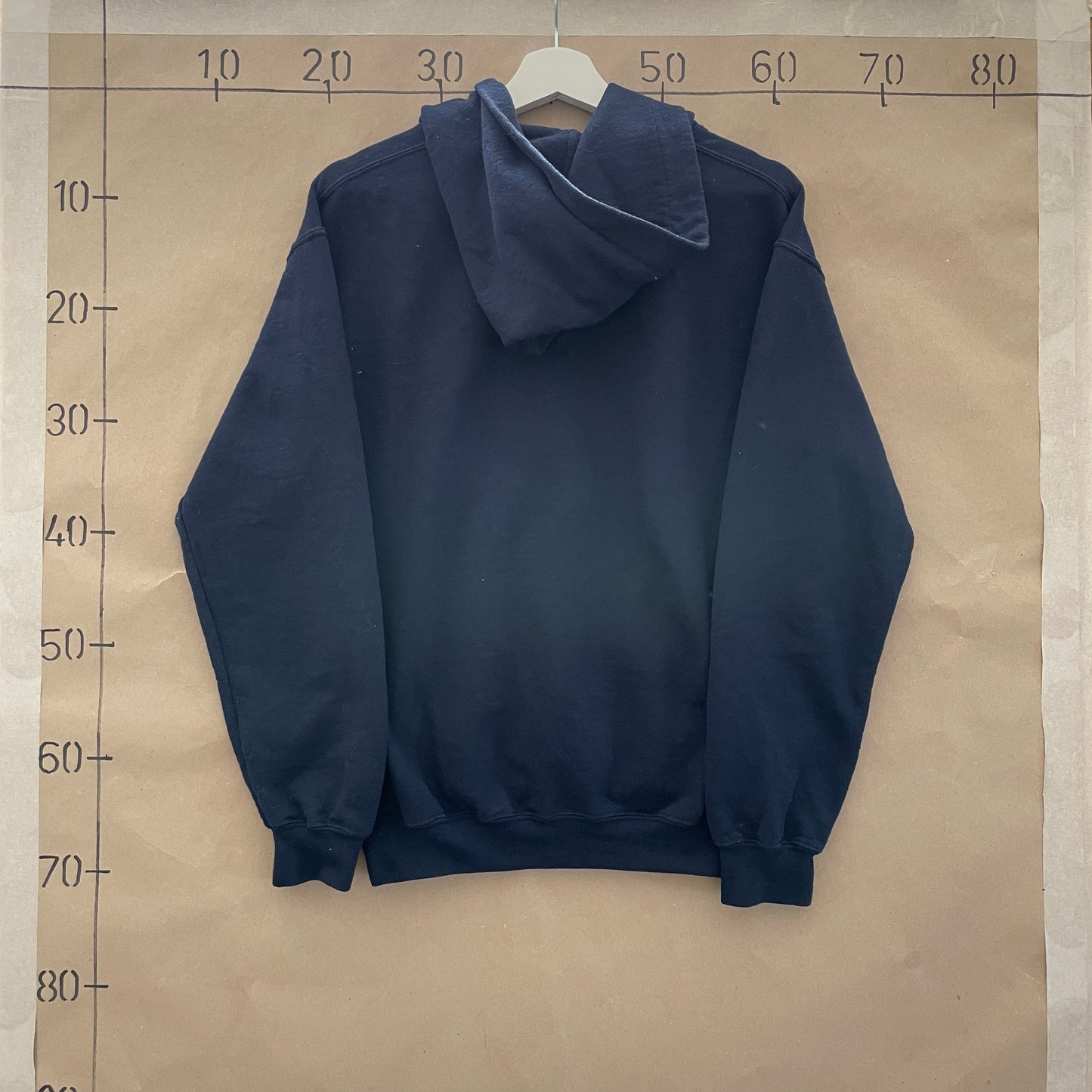 Mørkeblå Vintage Patriot Moose Hoodie