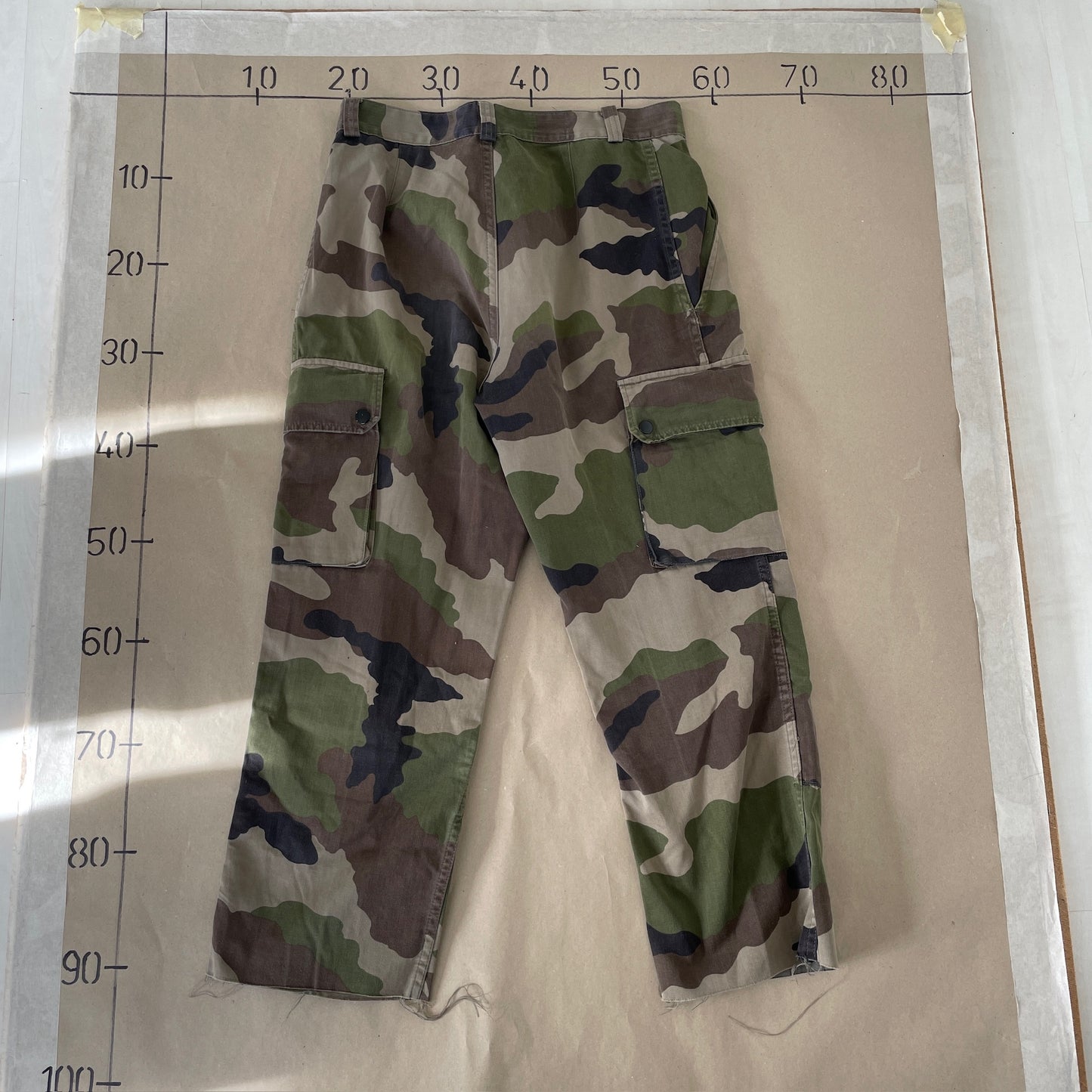 Vintage Camouflage Cargobukser