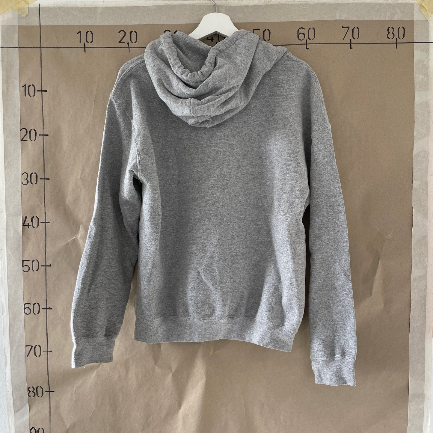 Grå Vintage Hoodie