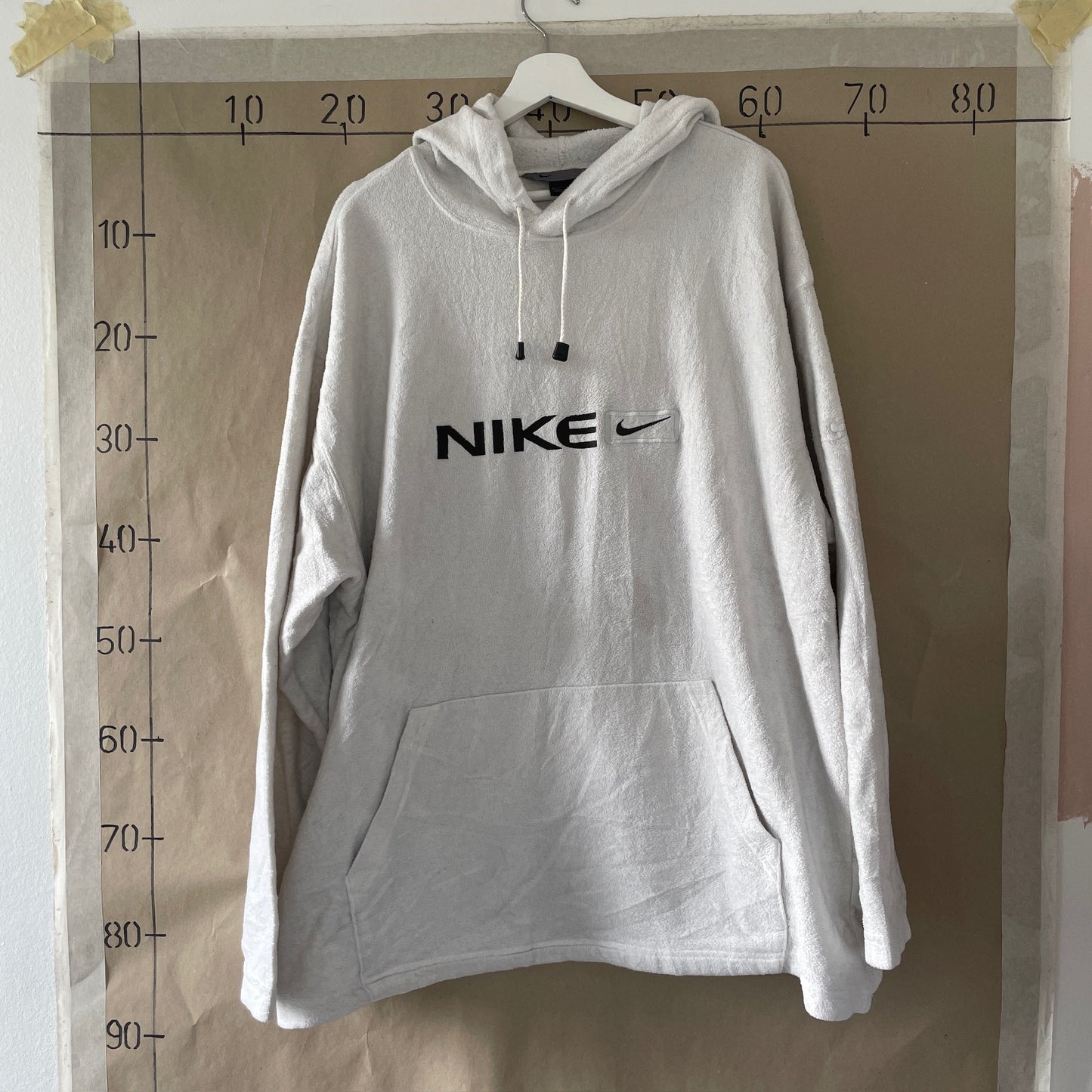 Hvid Nike Hoodie