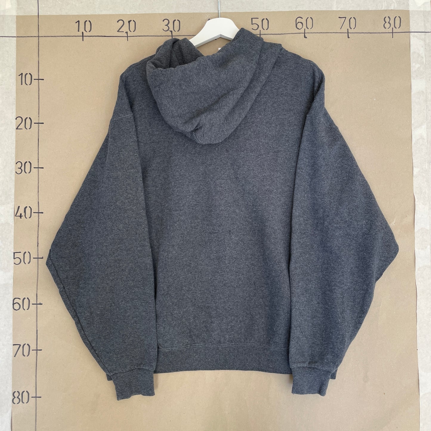 Grå Vintage Connell Eagles Football 2014 Hoodie