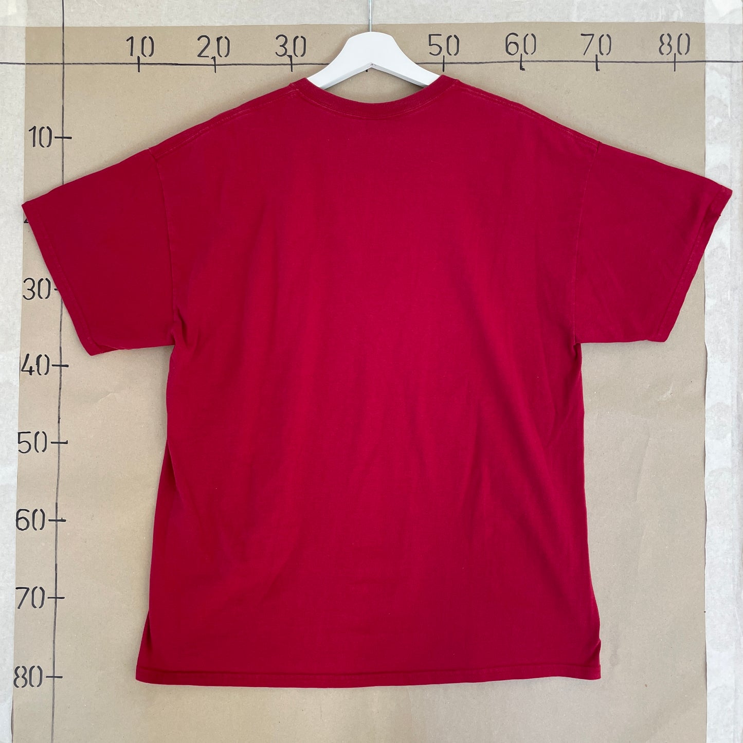 Rød Vintage Troy University T Shirt