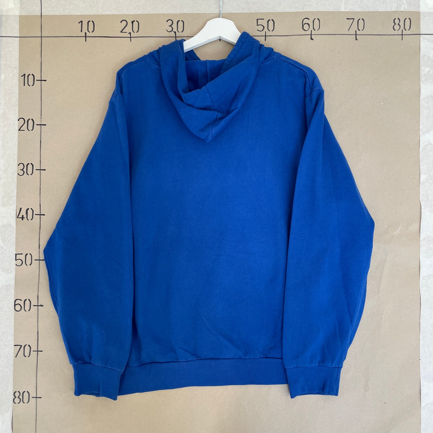 Blå Chicago Cubs Baseball Hoodie