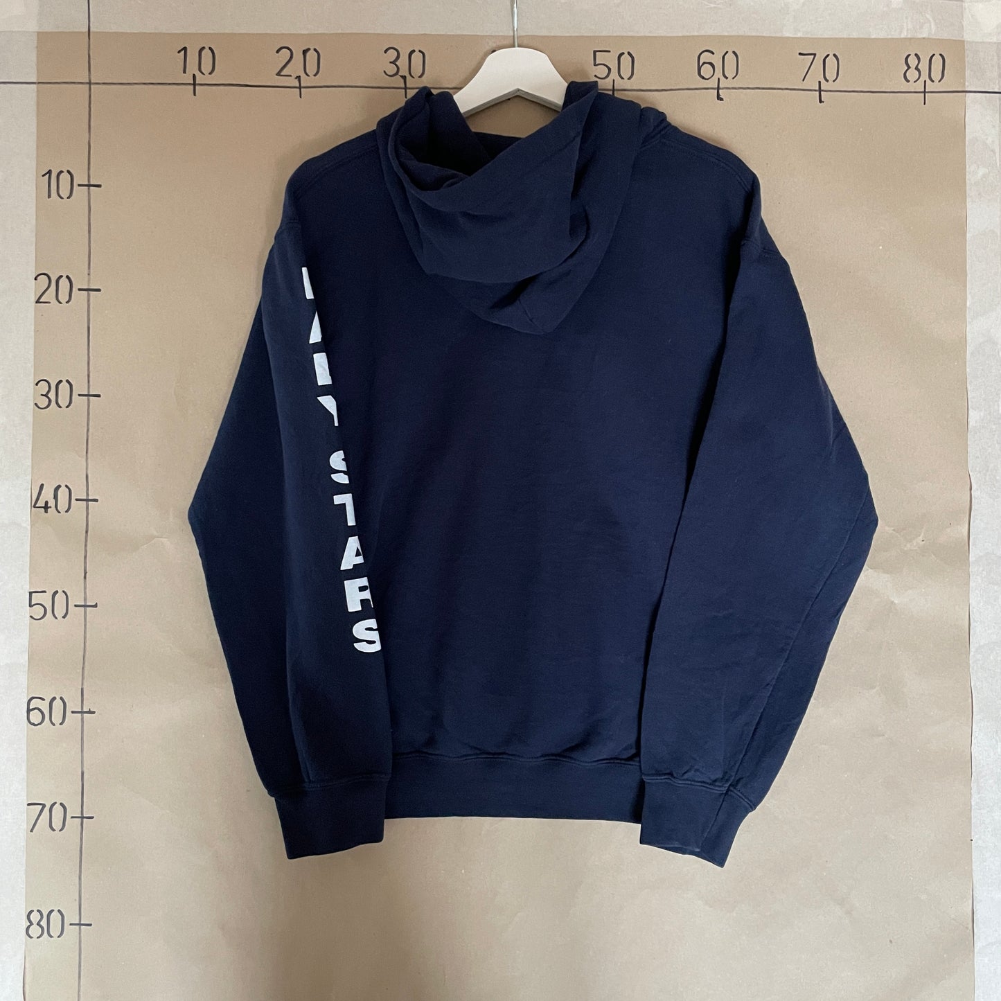 Blå Vintage 2010 Lady Stars Tennis Hoodie