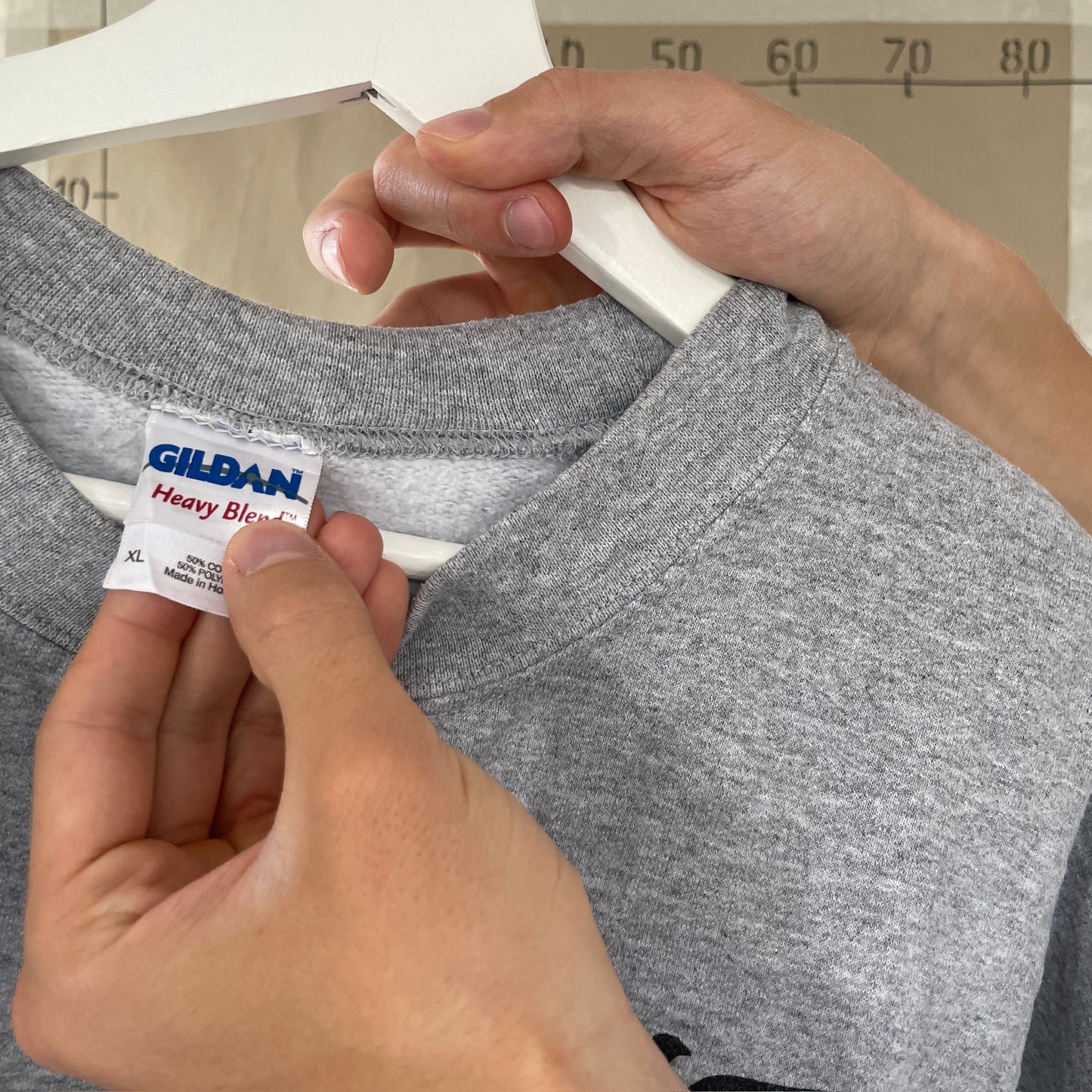 Grå Vintage Sweatshirt