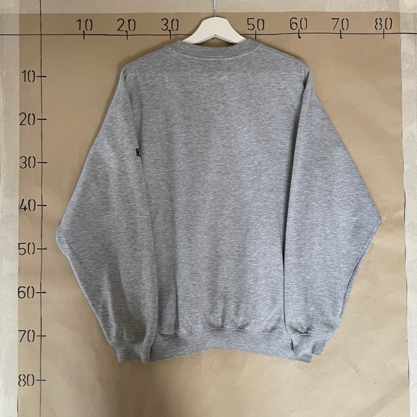 Grå Vintage Reebok Sweatshirt