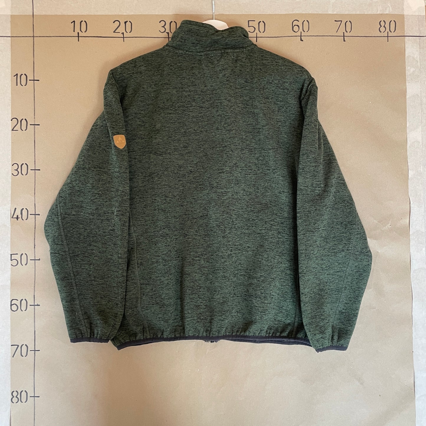 Armygrøn Vintage Fleece Sweatshirt