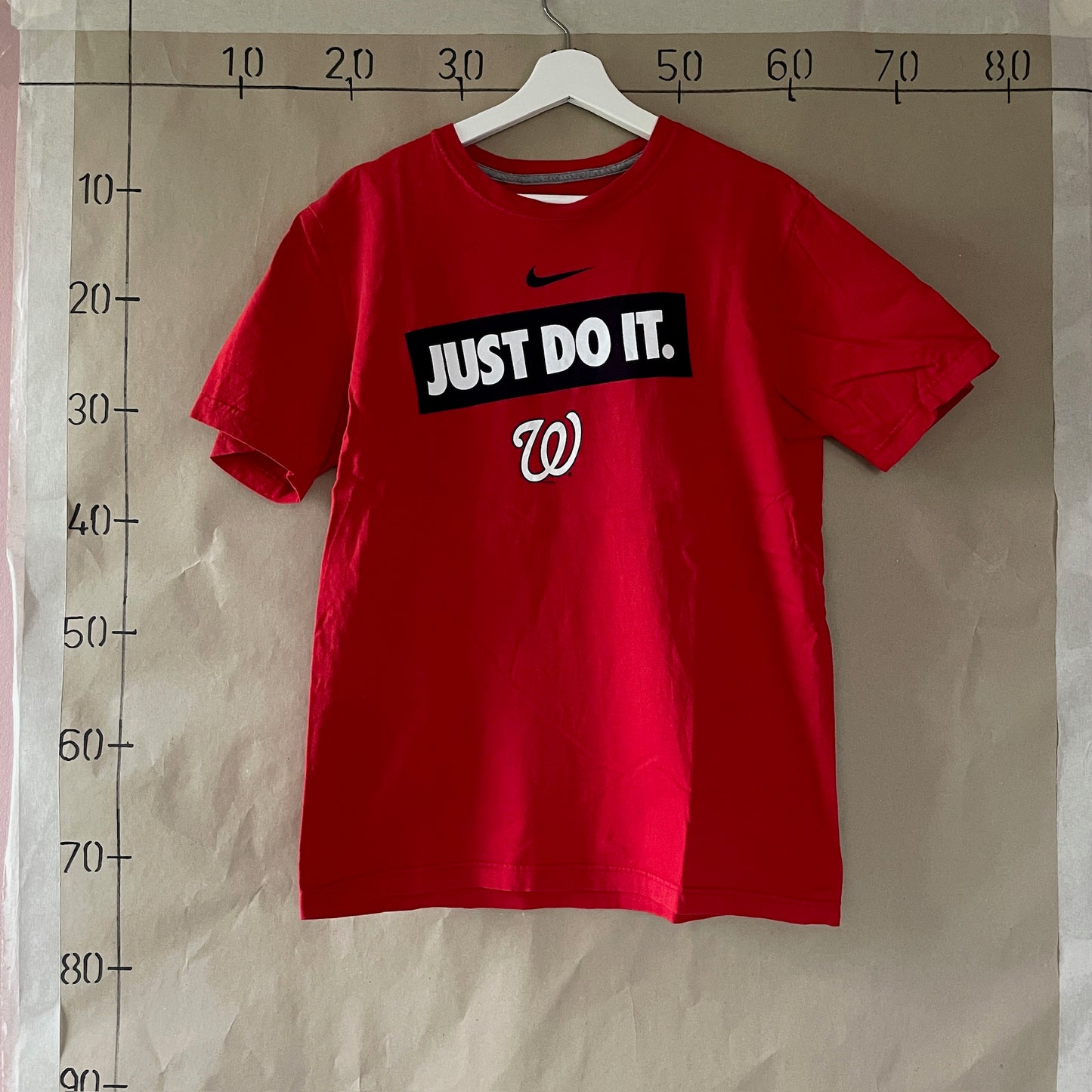 Rød Nike T-Shirt