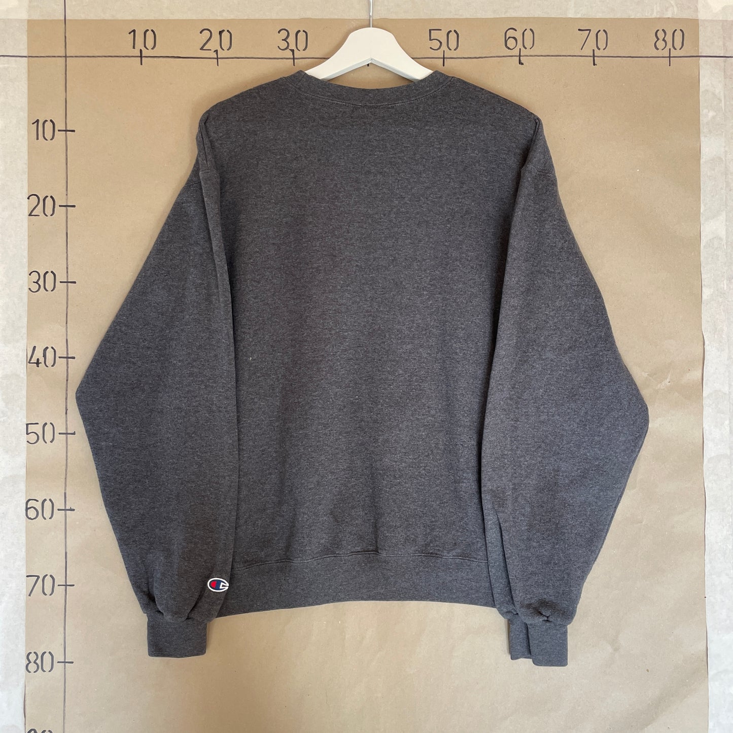Grå Vintage ”Mom” College Sweatshirt
