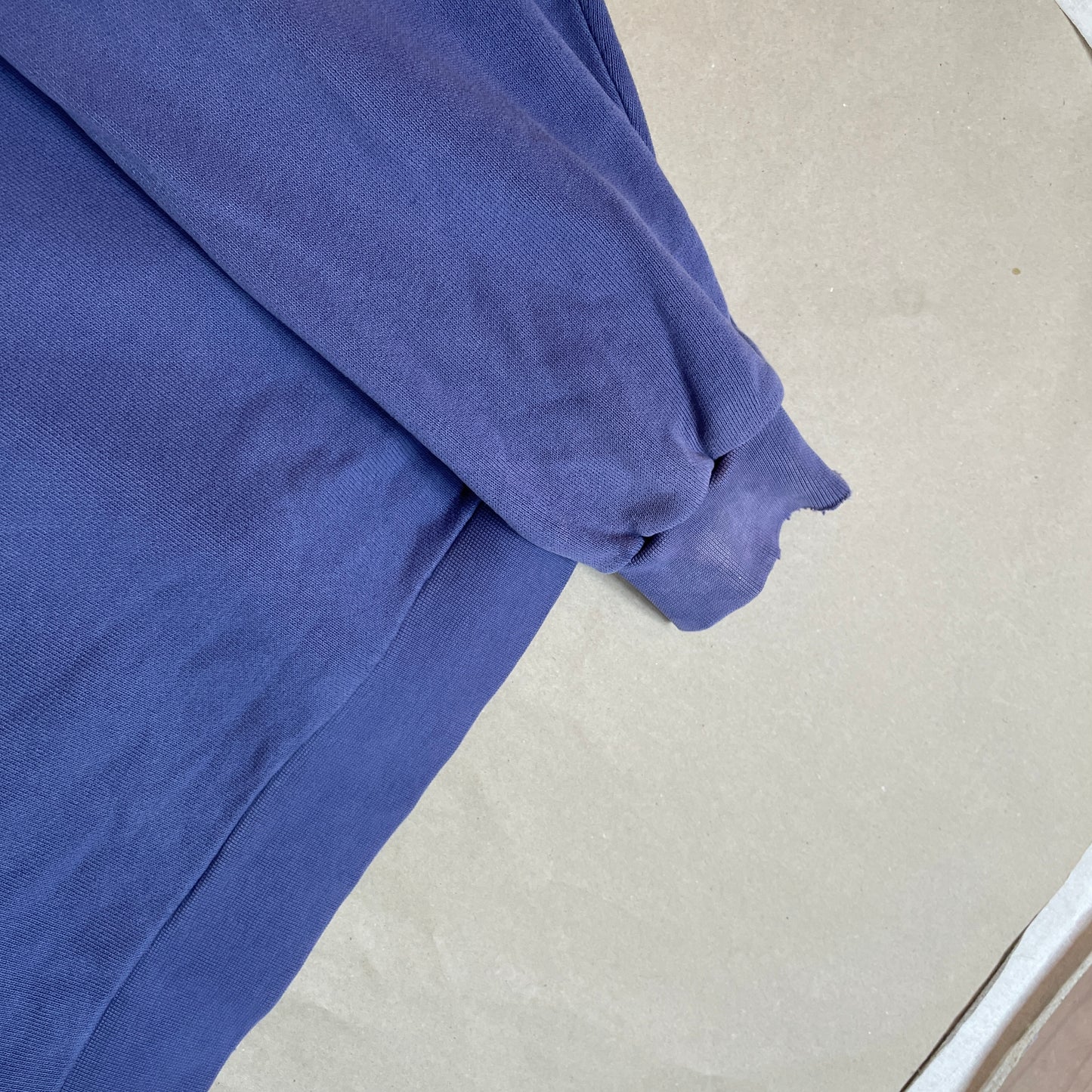 Blå Vintage Klassisk Ronning Sweatshirt