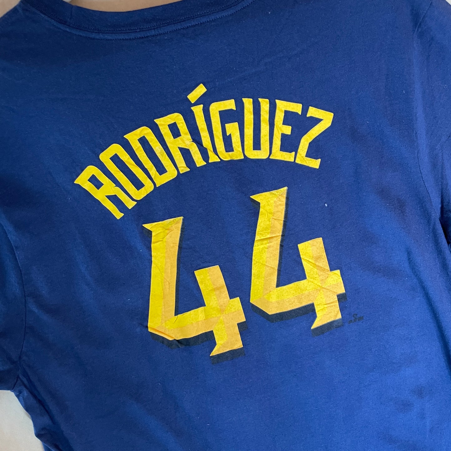Blå Nike Seattle Rodriguez 44 T-Shirt