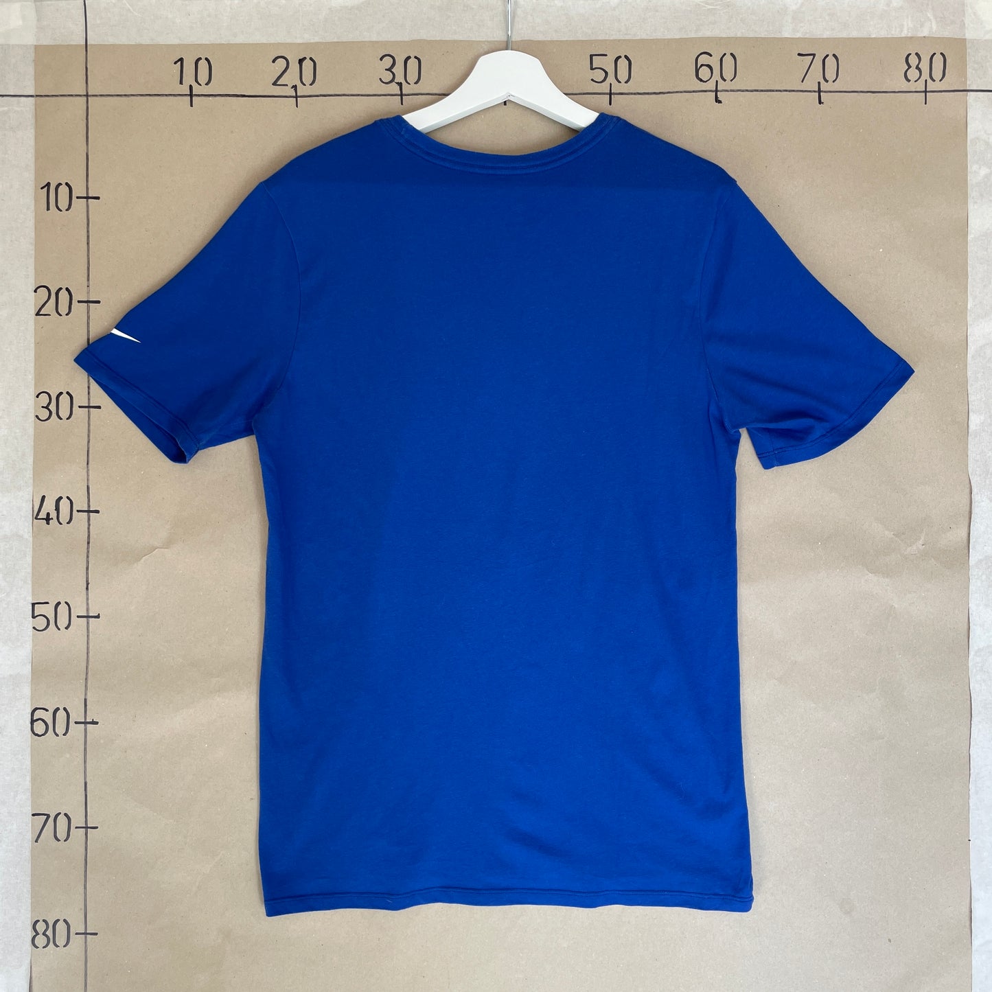 Blå Vintage Grafisk Printet New York Nike T-Shirt
