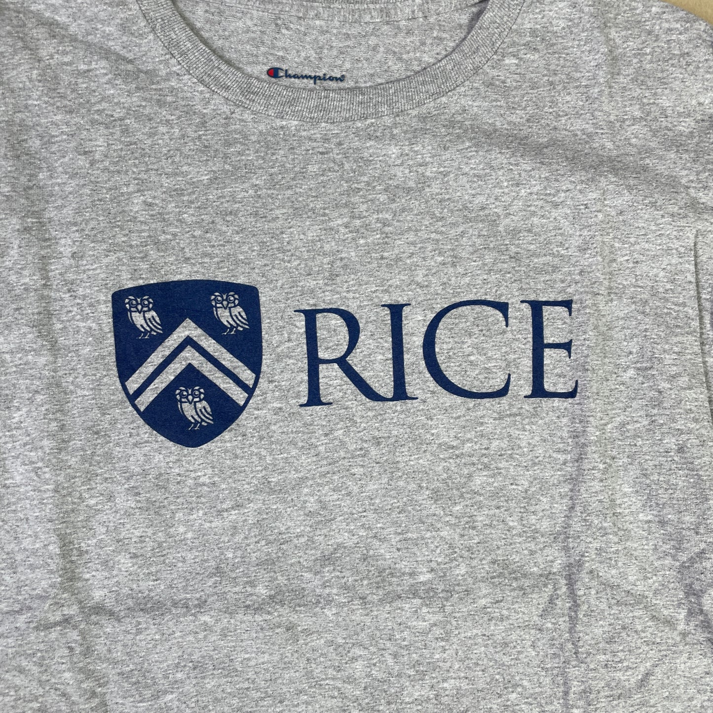 Grå Vintage Champion Rice T-Shirt
