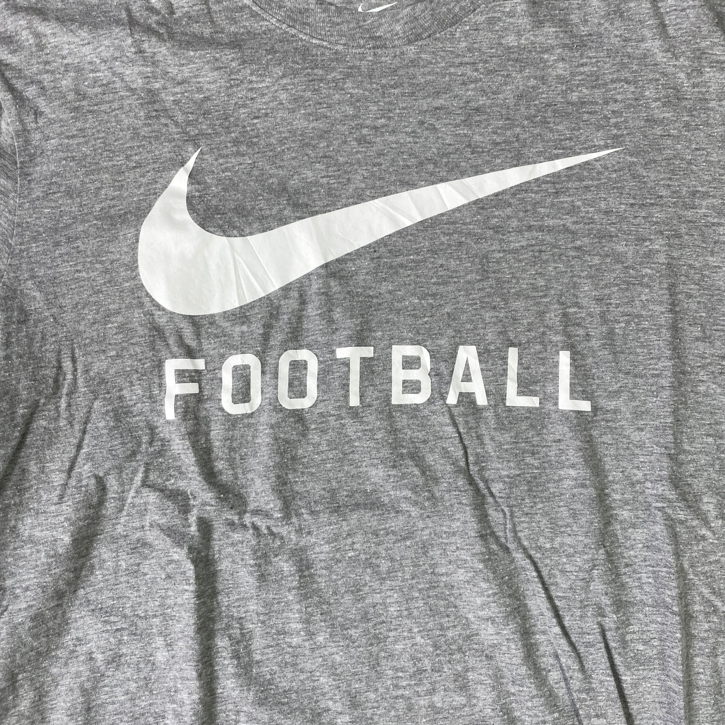 Grå Nike Football T-Shirt