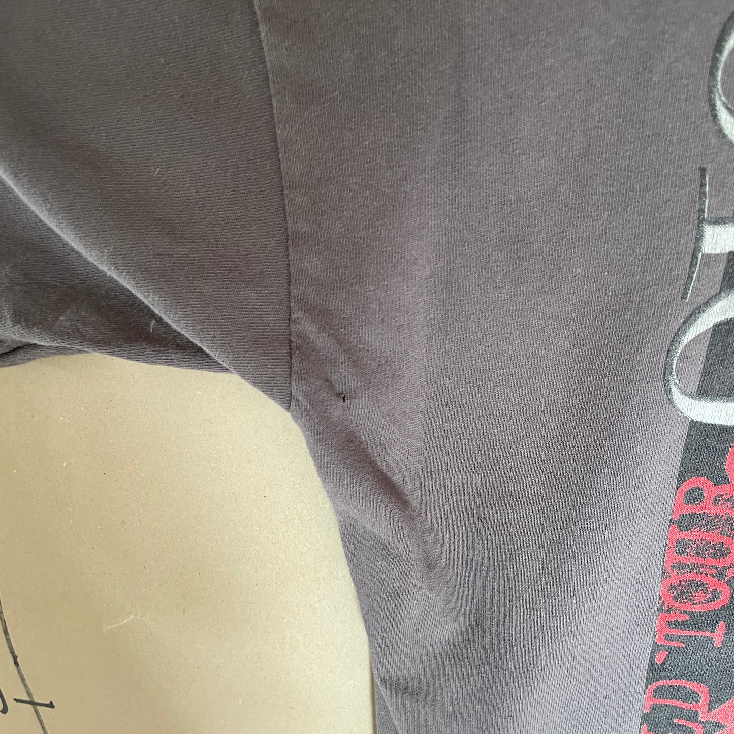 Grå Vintage Rush Time Machine World Tour T-Shirt