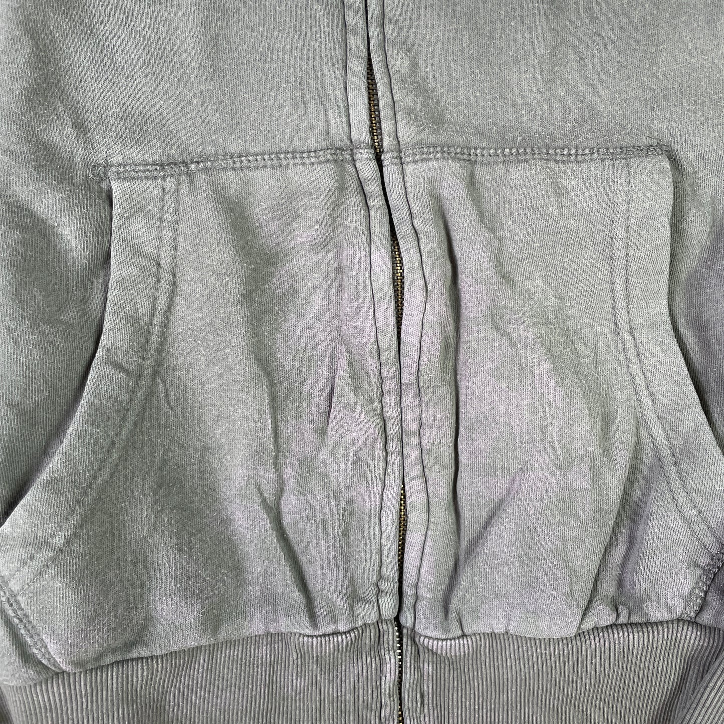 Grå Vintage Wisconsin Badgers Hoodie