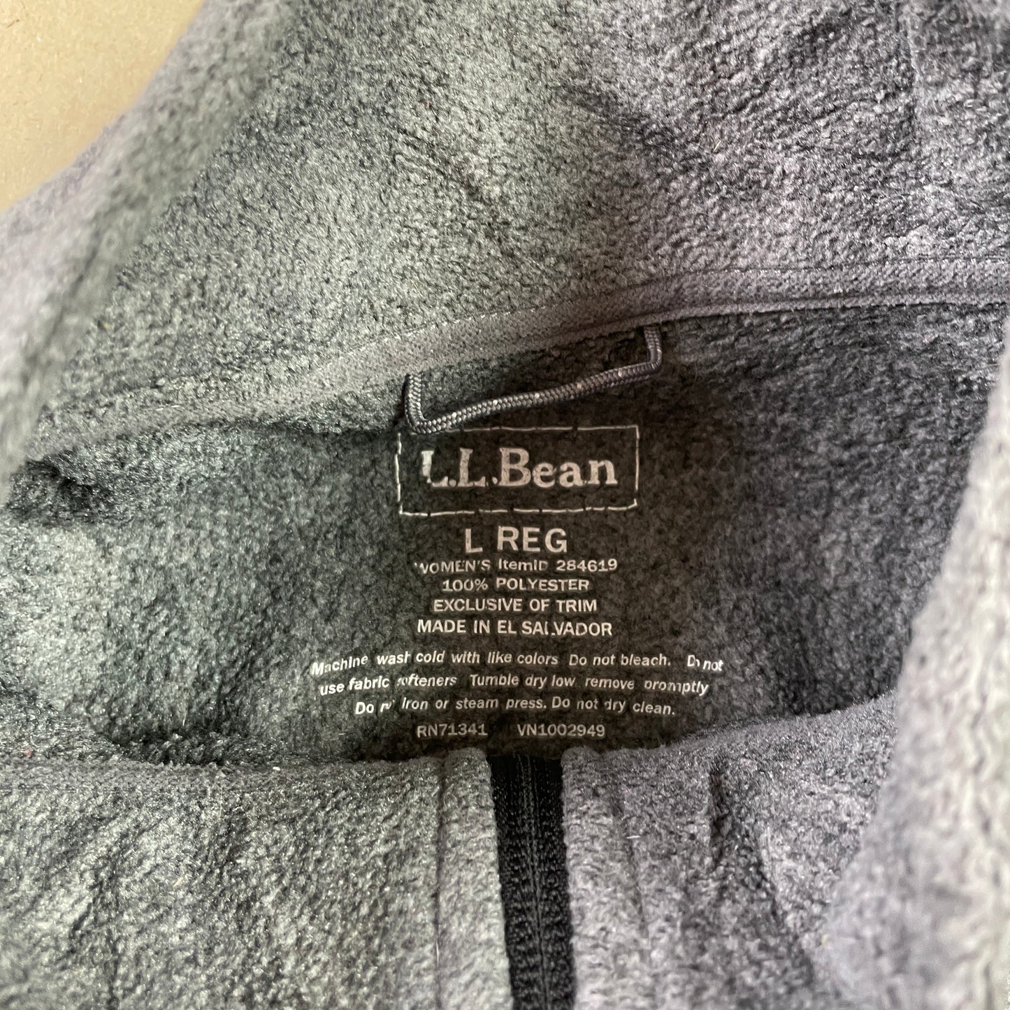 Grå Vintage LL Bean Fleece