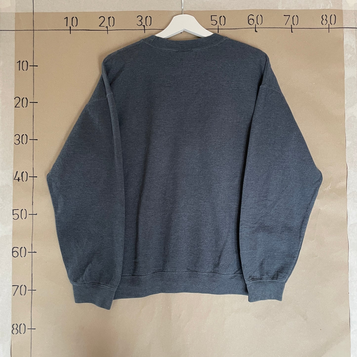 Grå Vintage Ridgewood Football Sweatshirt