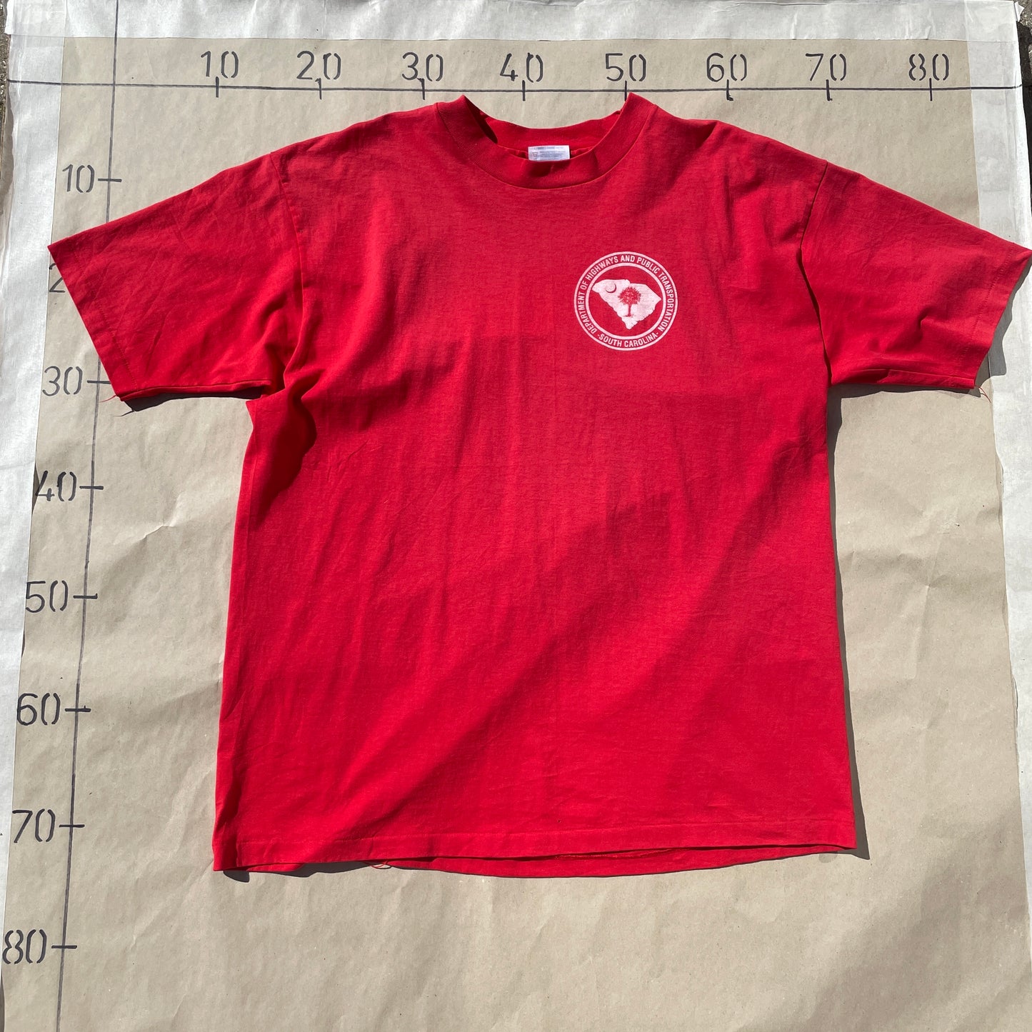Rød Vintage T-Shirt