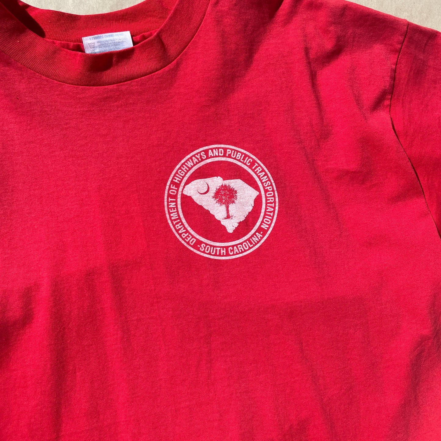 Rød Vintage T-Shirt