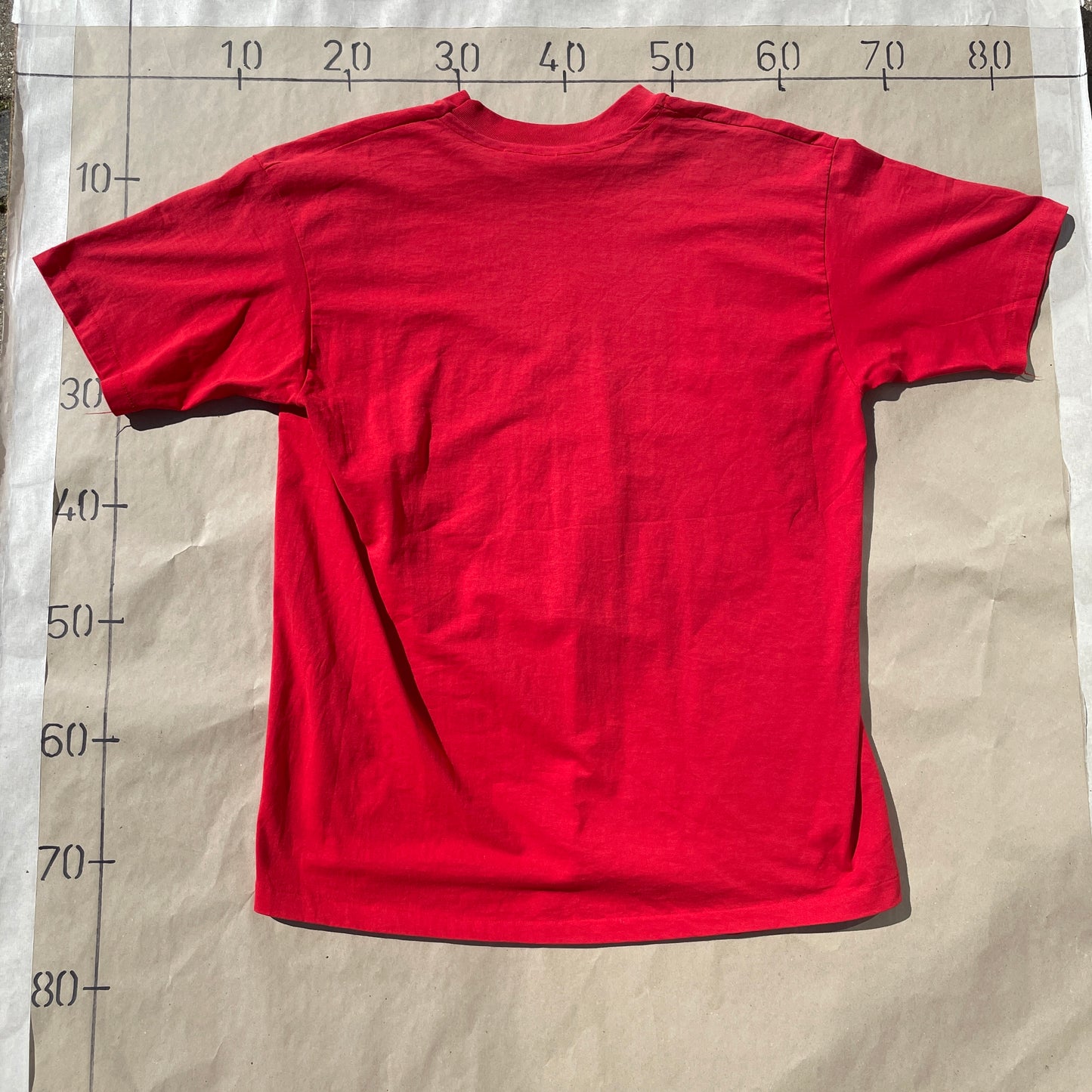 Rød Vintage T-Shirt