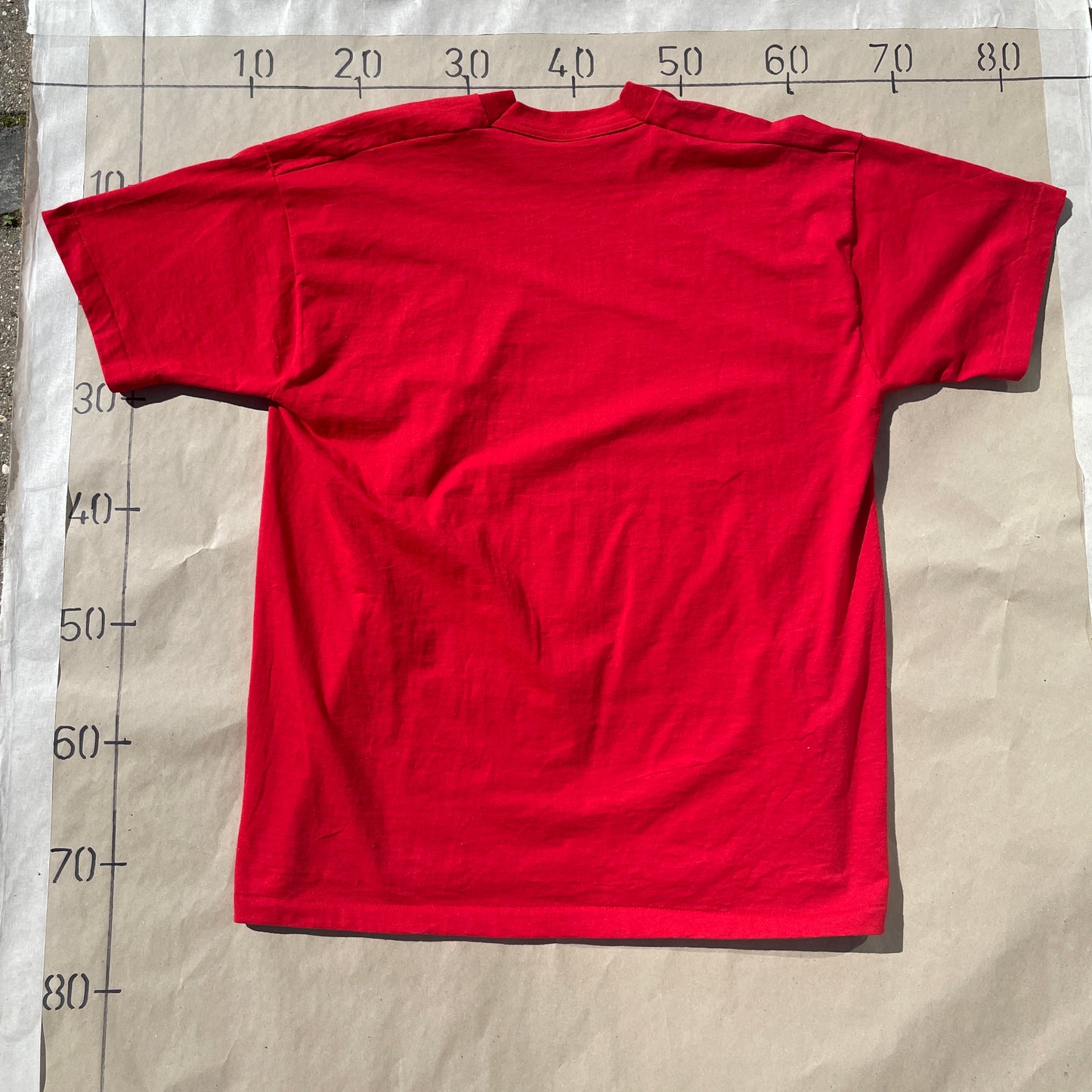 Rød Vintage Gladiator T-Shirt