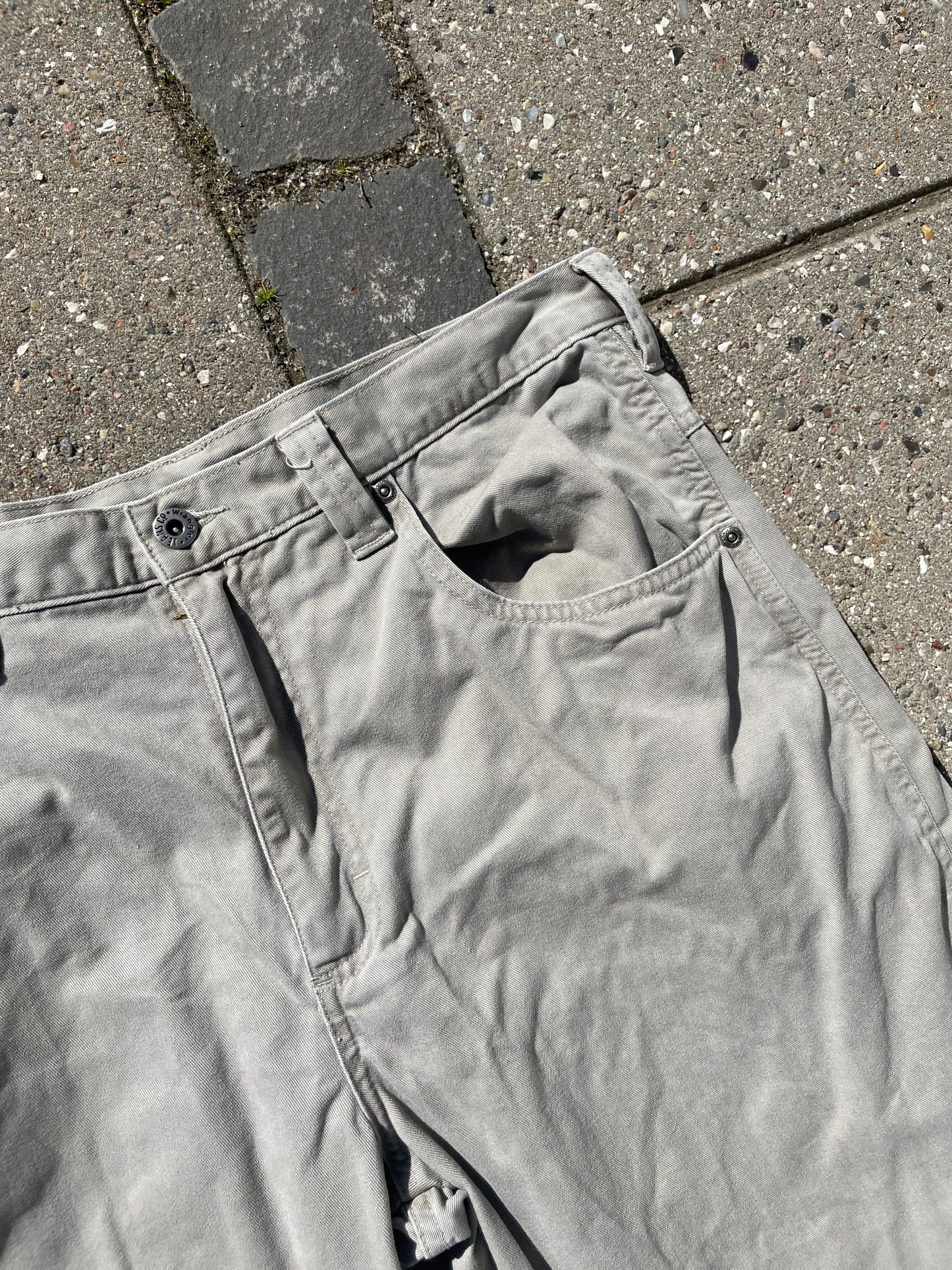 Beige Vintage WRGJeans Cargo Bukser