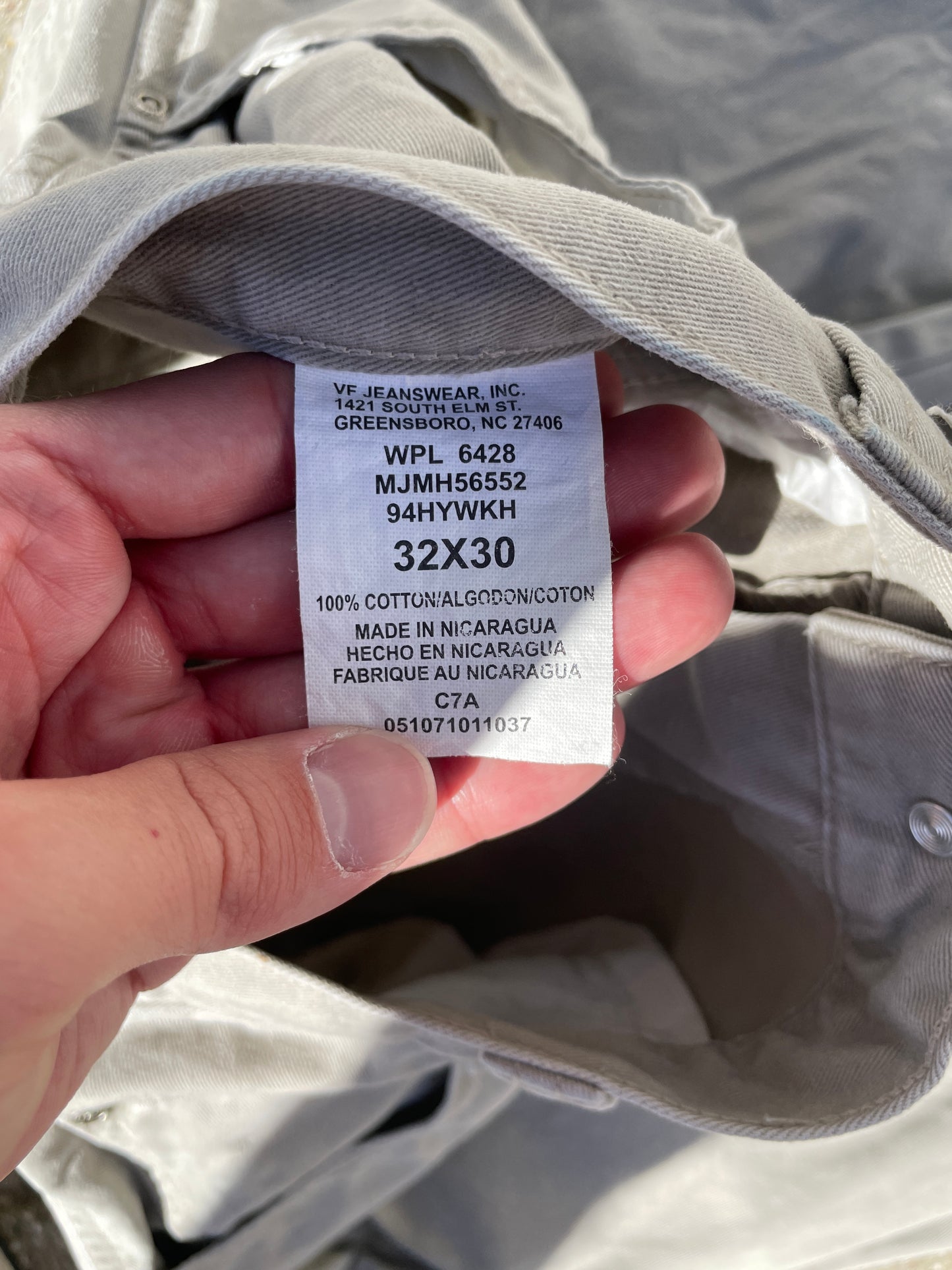 Beige Vintage WRGJeans Cargo Bukser