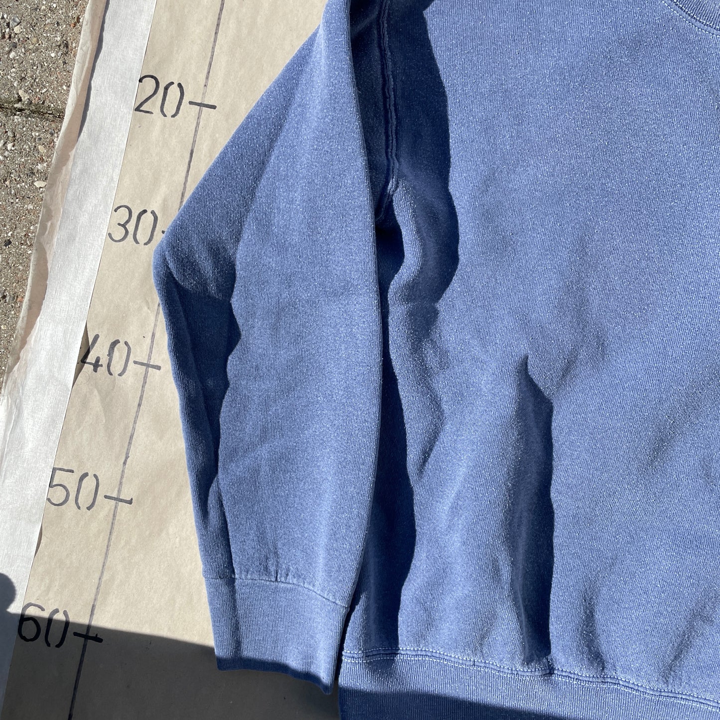 Mørkeblå Vintage Airborn Military Sweatshirt