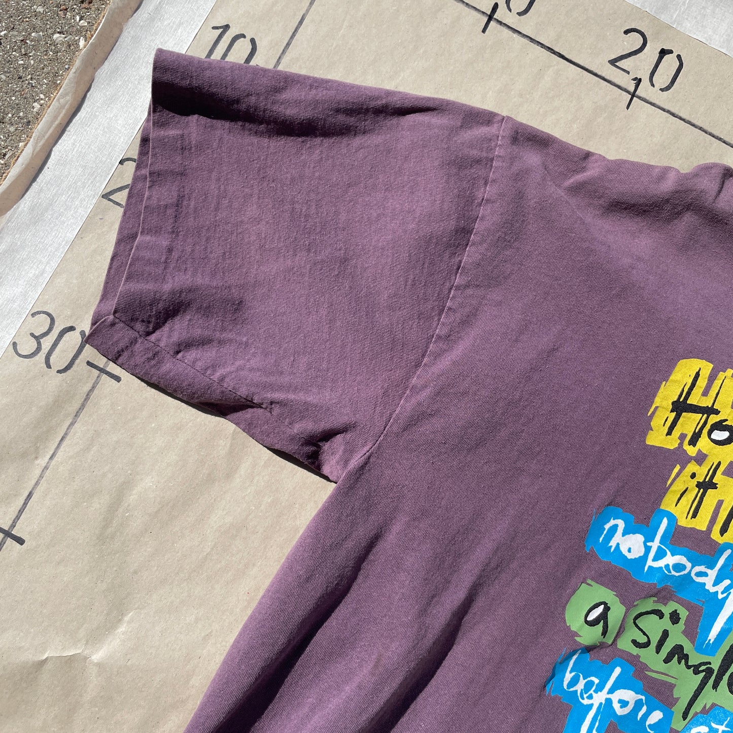 Lilla Vintage Anne Frank T-Shirt