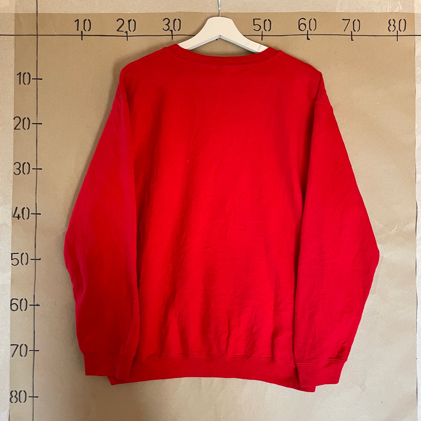 Rød Vintage Chicago Baseball Sweatshirt