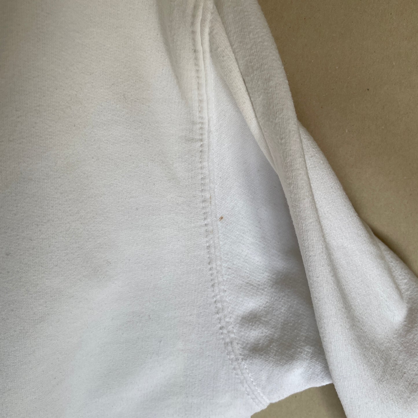 Hvid Vintage Grafisk Printet The Weekend Store Hoodie