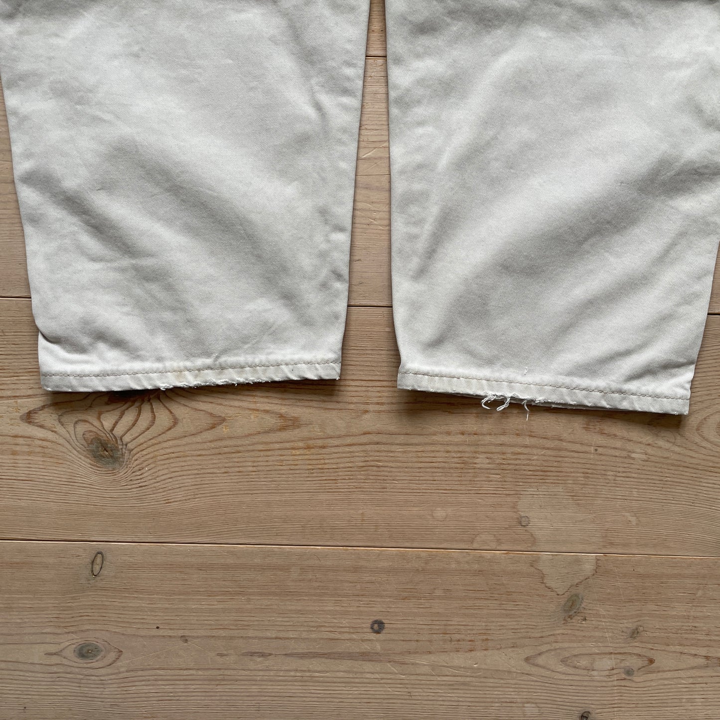 Beige Vintage Cargobukser