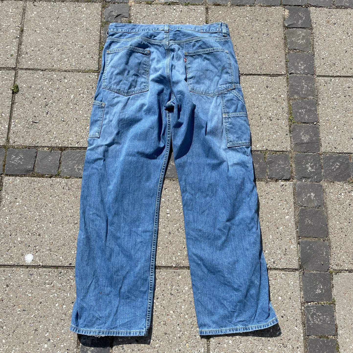 Mørkeblå Vintage Levi’s Carpenter Jeans