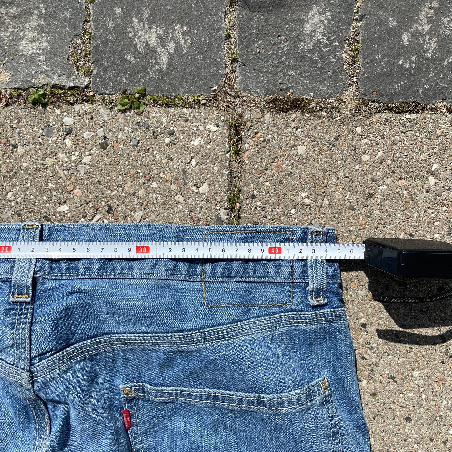 Mørkeblå Vintage Levi’s Carpenter Jeans