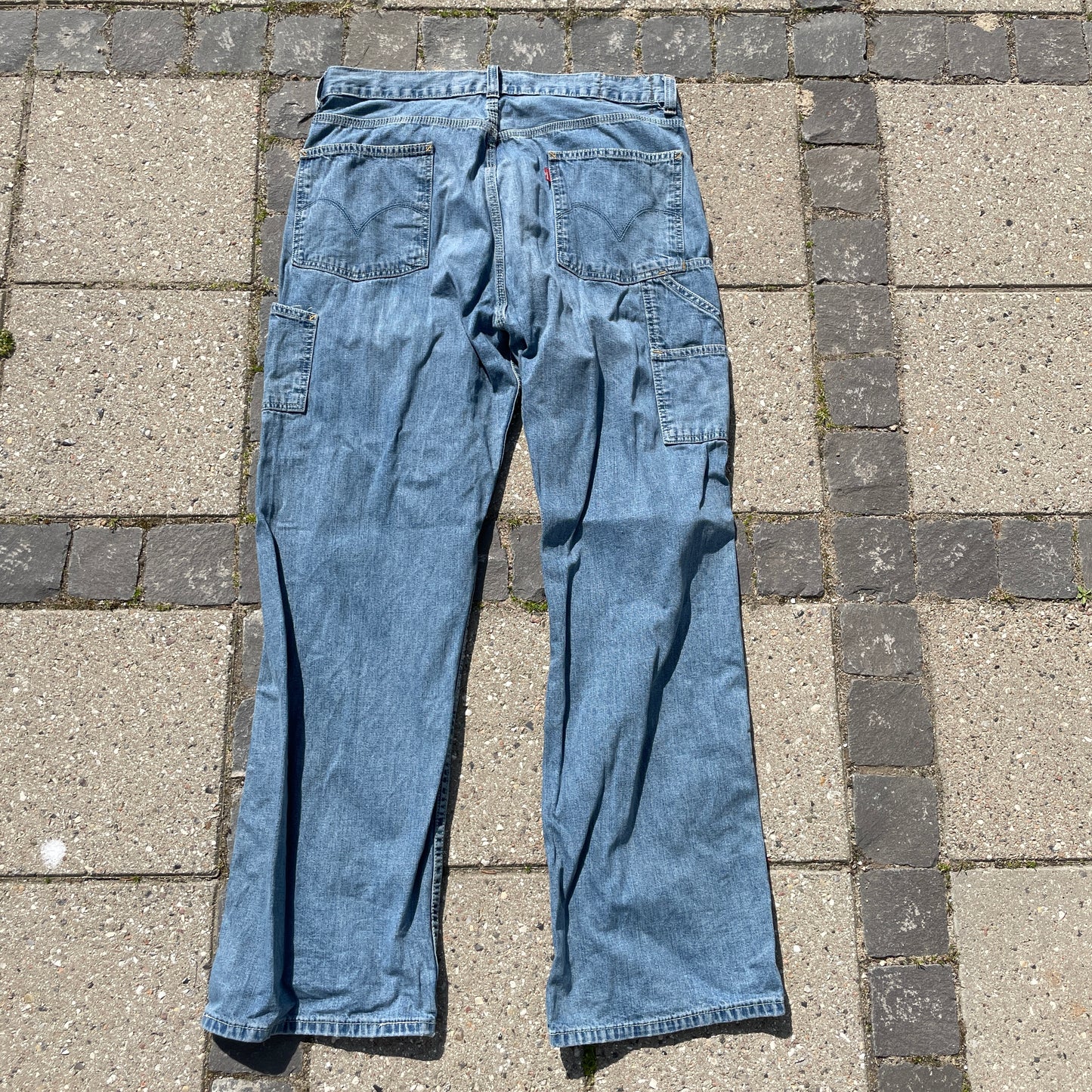 Mørkeblå Vintage Levi’s Carpenter Jeans