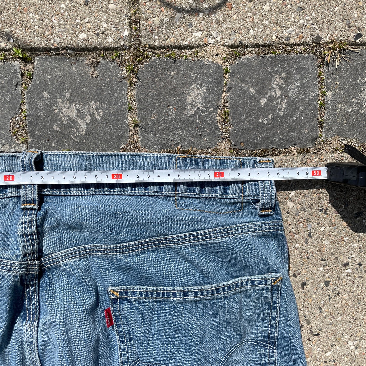 Mørkeblå Vintage Levi’s Carpenter Jeans