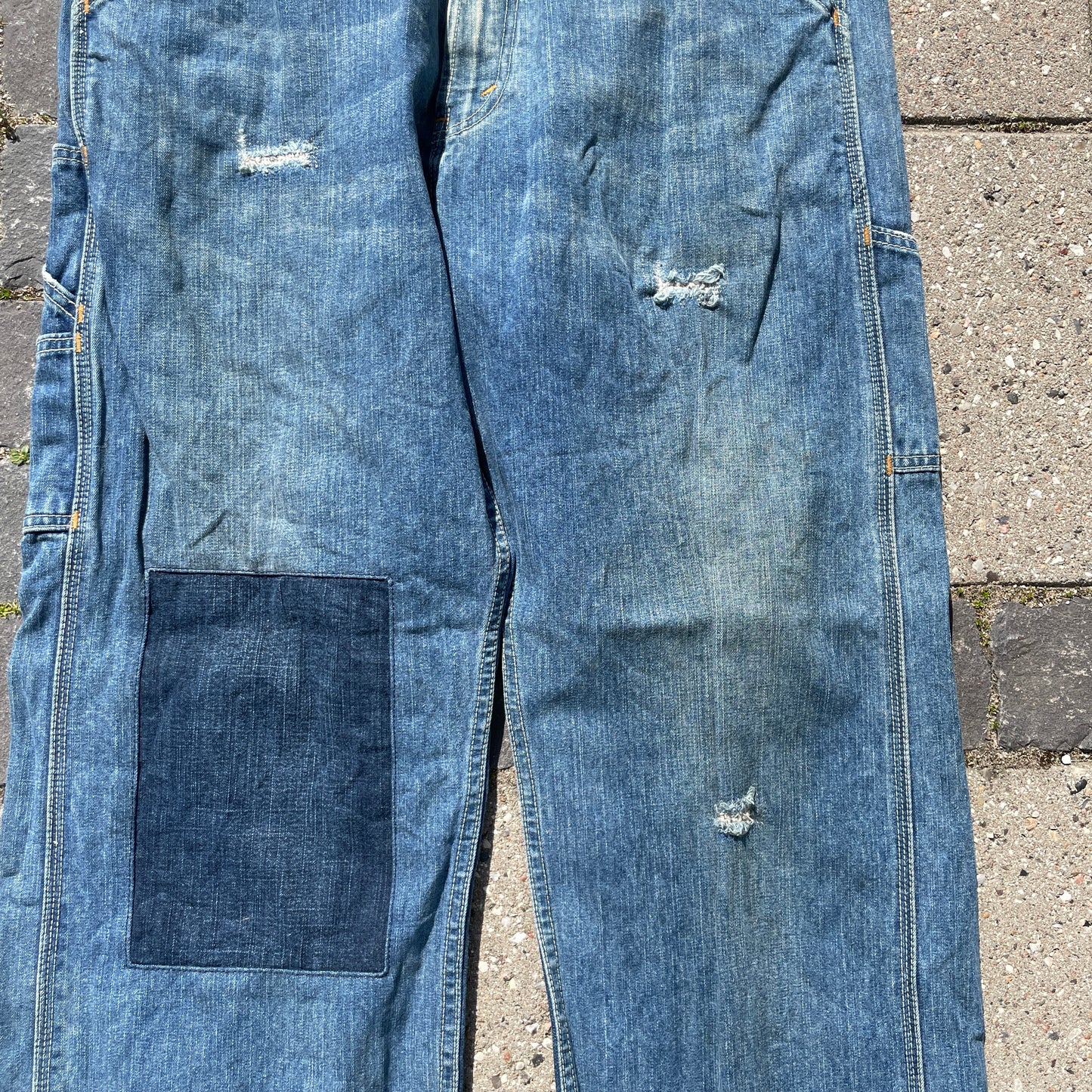 Mørkeblå Vintage Levi’s Carpenter Jeans