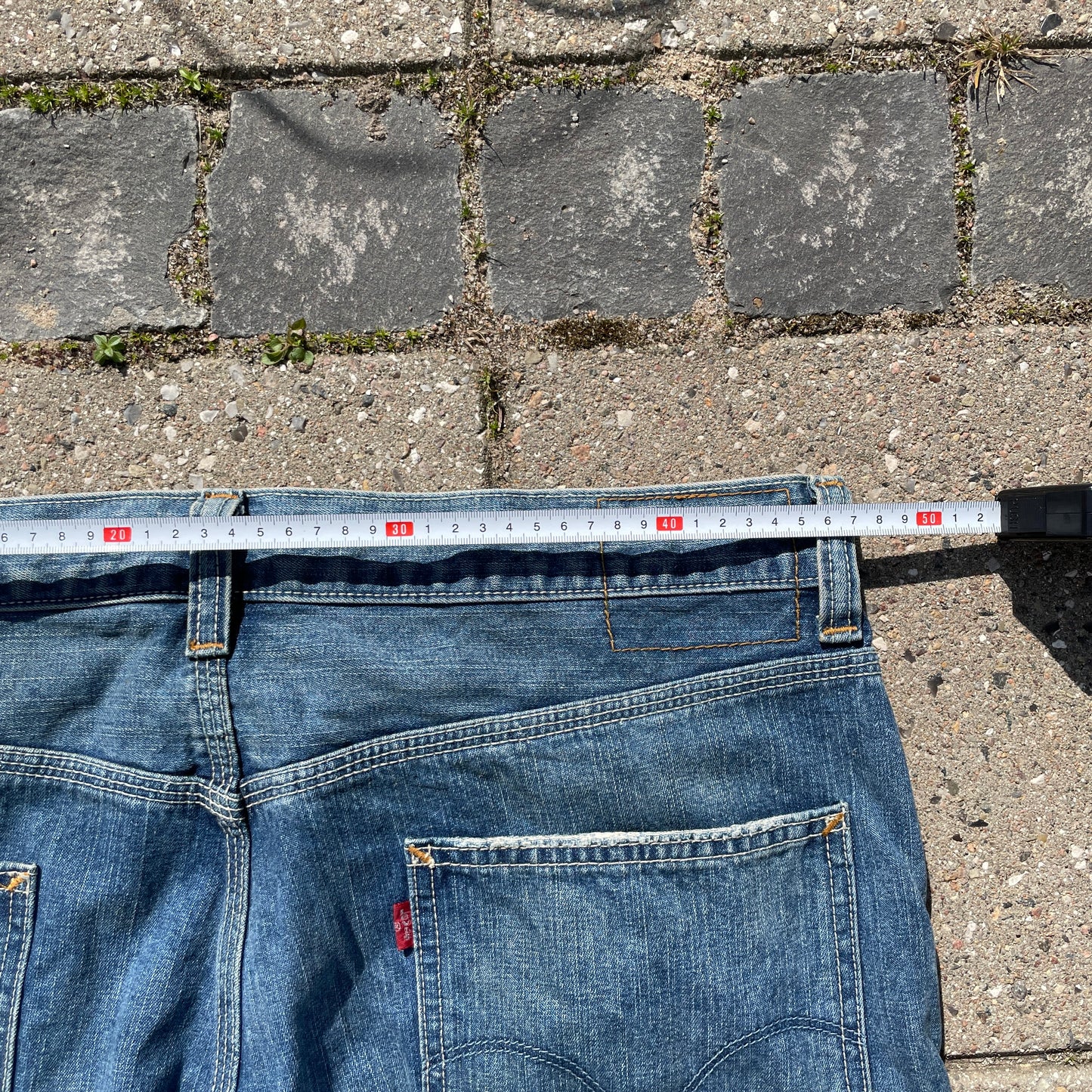 Mørkeblå Vintage Levi’s Carpenter Jeans