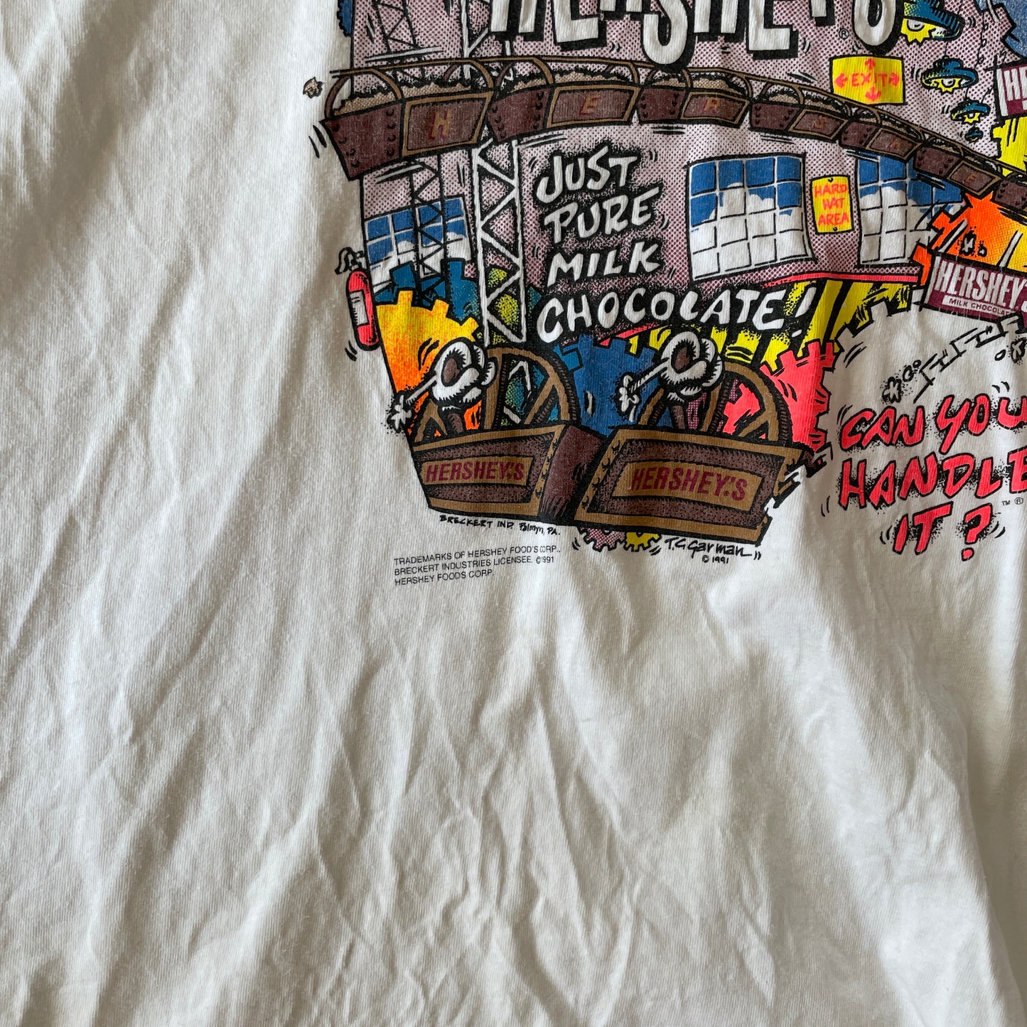 Hvid Vintage Hershey’s T-Shirt