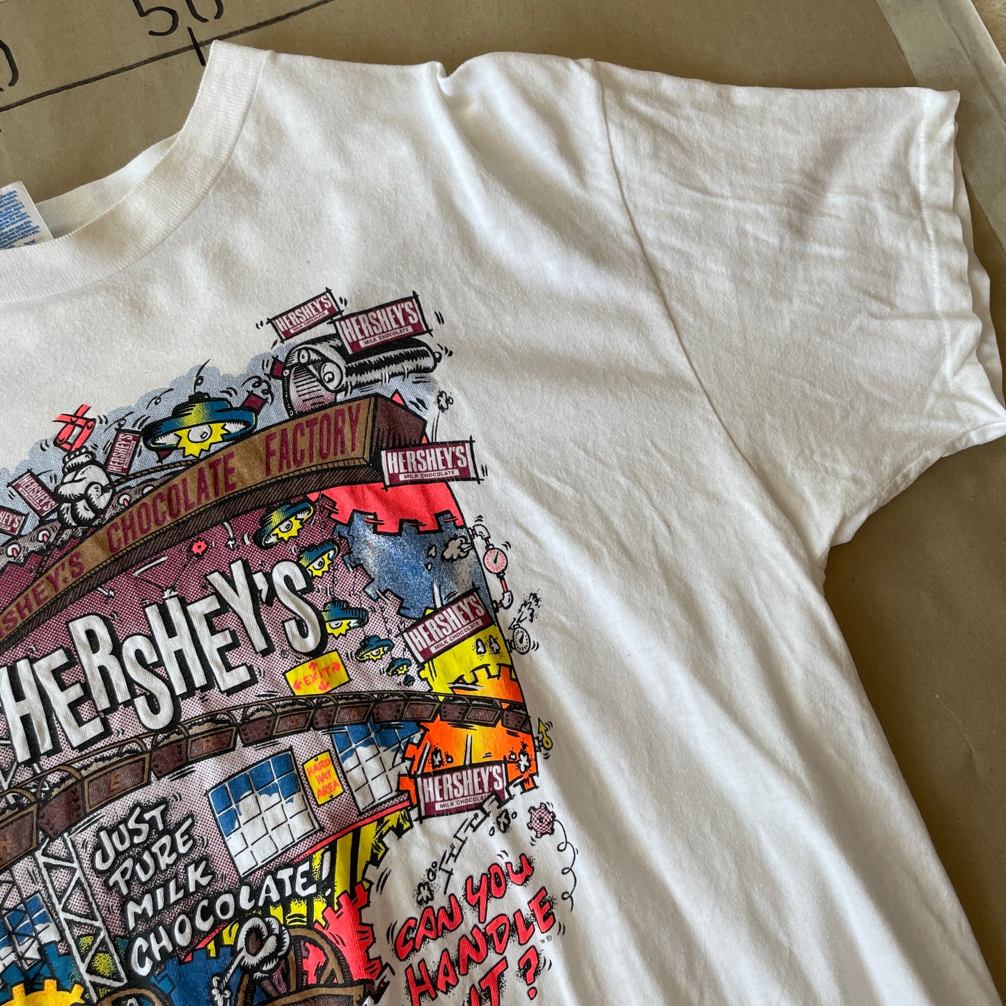 Hvid Vintage Hershey’s T-Shirt