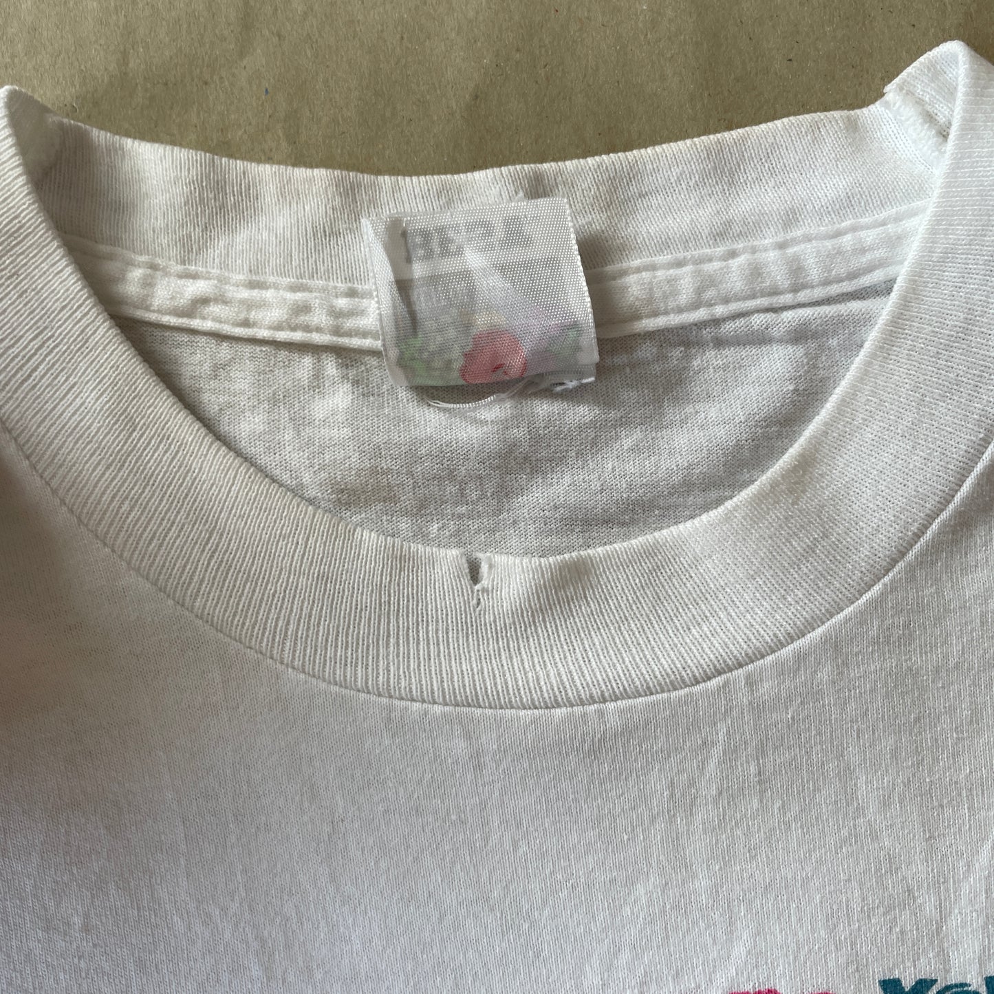 Hvid Vintage Walk America T-Shirt
