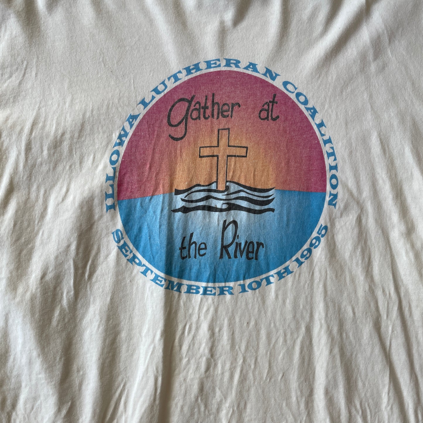 Creme Vintage Kristendoms T-Shirt
