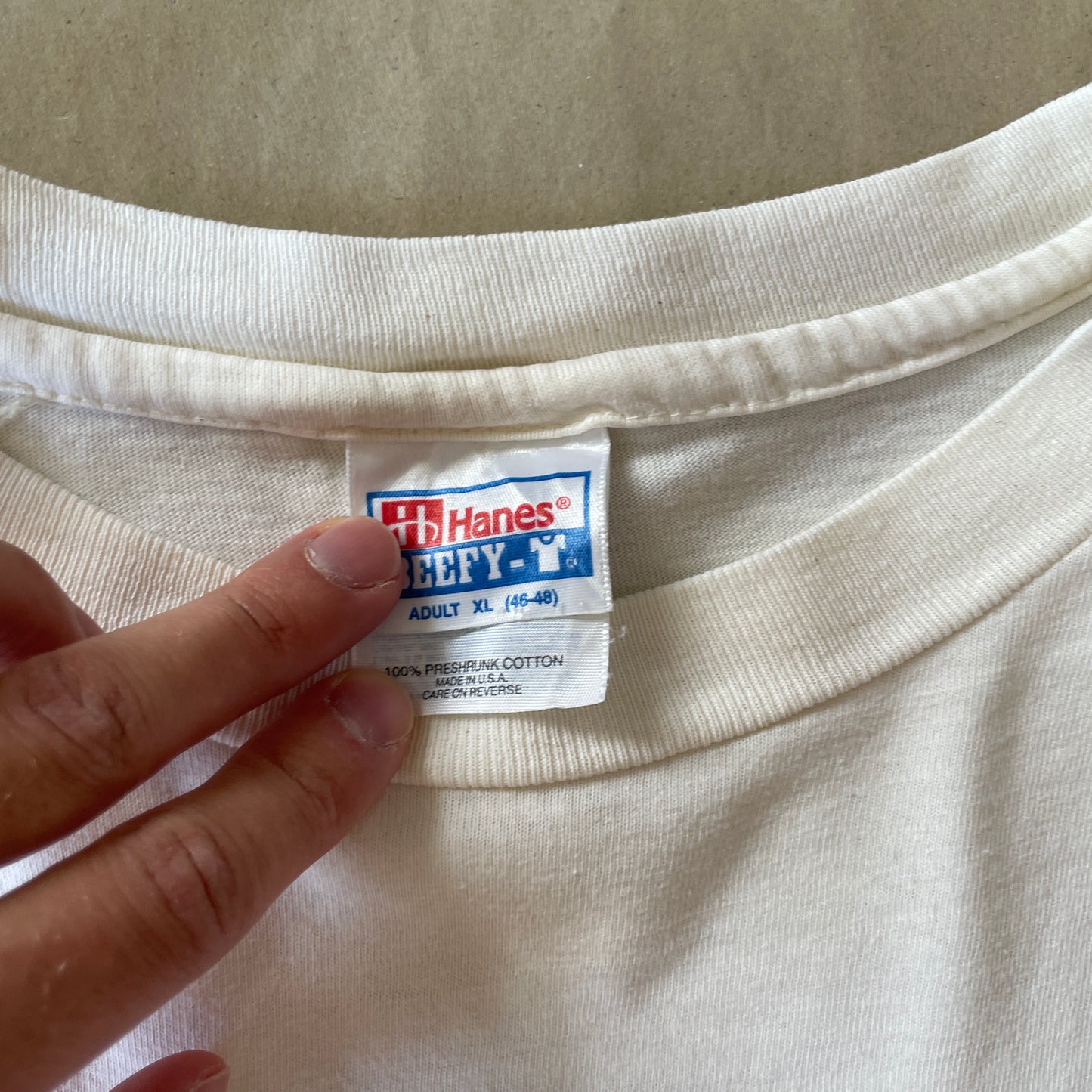 Creme Vintage Kristendoms T-Shirt