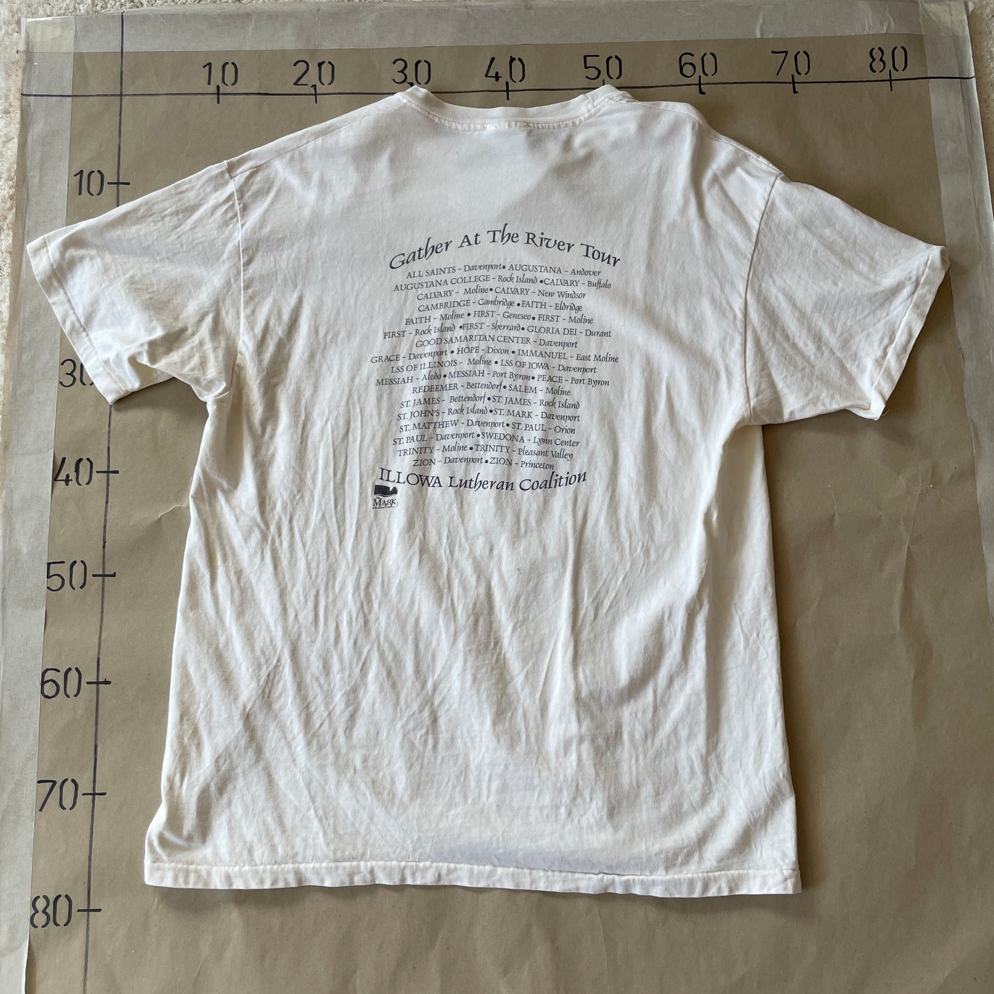Creme Vintage Kristendoms T-Shirt