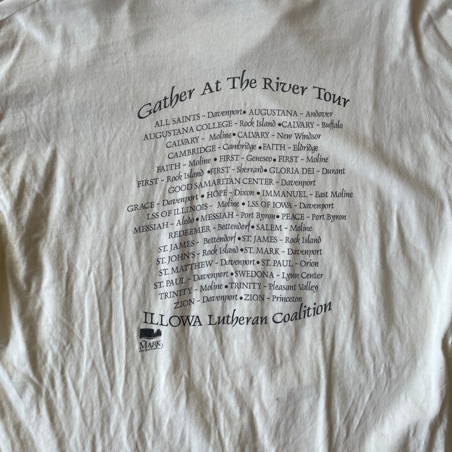 Creme Vintage Kristendoms T-Shirt