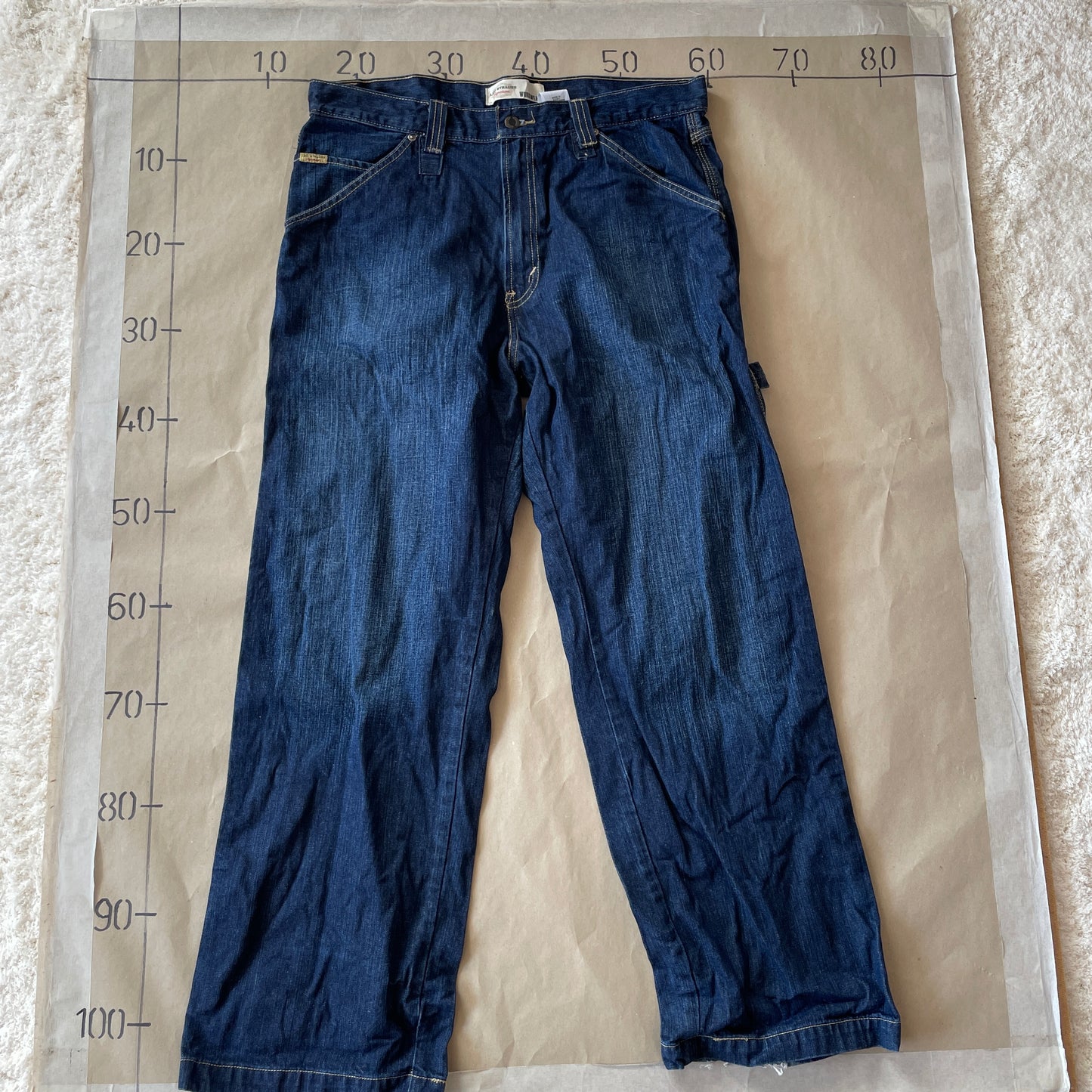 Mørkeblå Vintage Levi Strauss Carpenter Jeans
